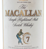The Macallan Macallan 7 Years Old Sherry Oak -  Giovinetti & Figli Import 40% 1 Litre (1000 ml)