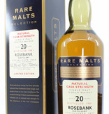 Rosebank Rosebank 20 Years Old 1981 2002 Rare Malts Selection 62.3% in cardboard case (Decommissioned)