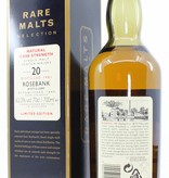 Rosebank Rosebank 20 Years Old 1981 2002 Rare Malts Selection 62.3% in cardboard case (Decommissioned)