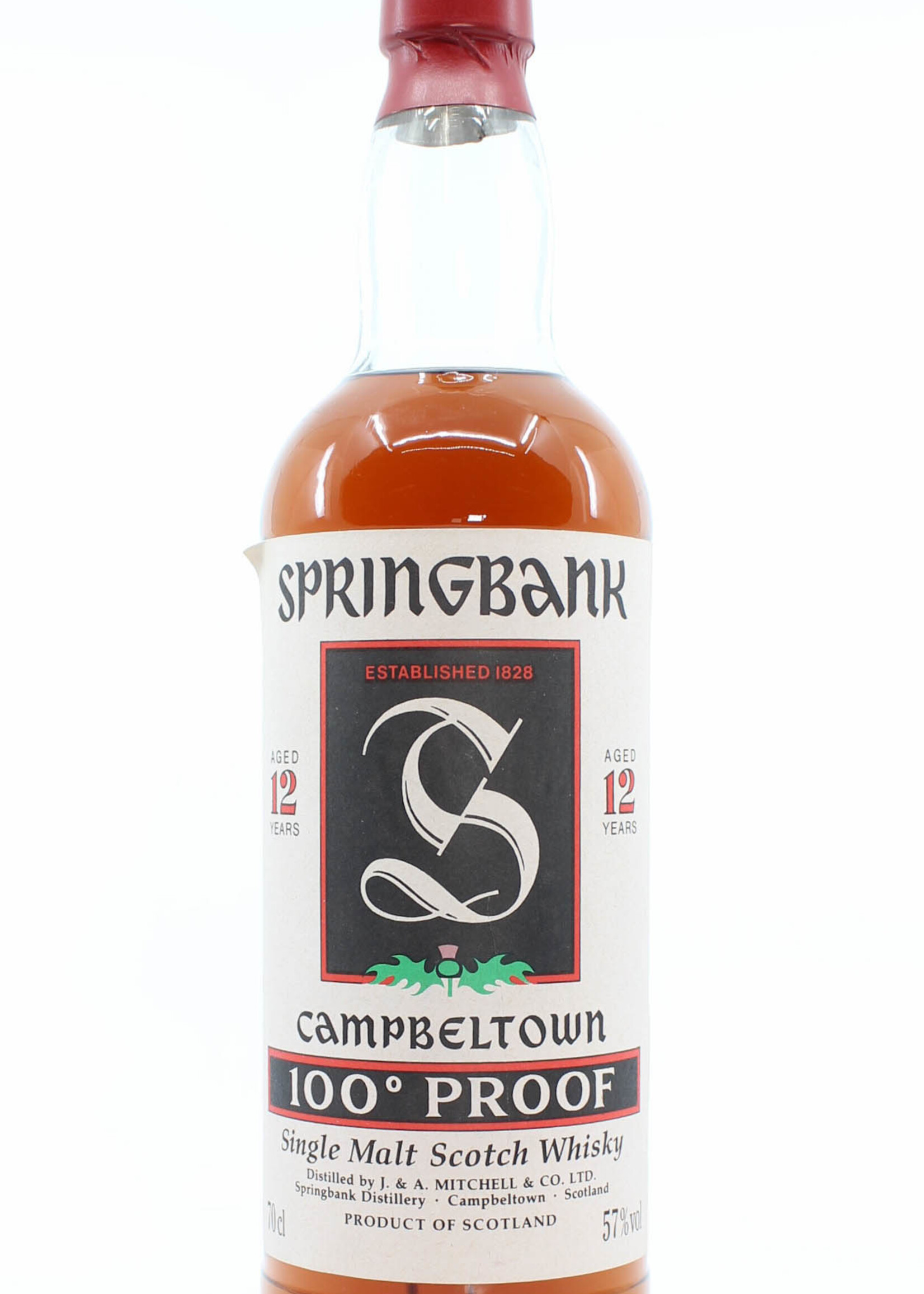 Springbank Springbank 12 Years Old 100° Proof - Green Thistle 57% (700 ml)