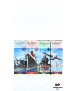 Macallan Macallan Travel Series 1920, 1930, 1940 & 1950 500ml 40% (full set)