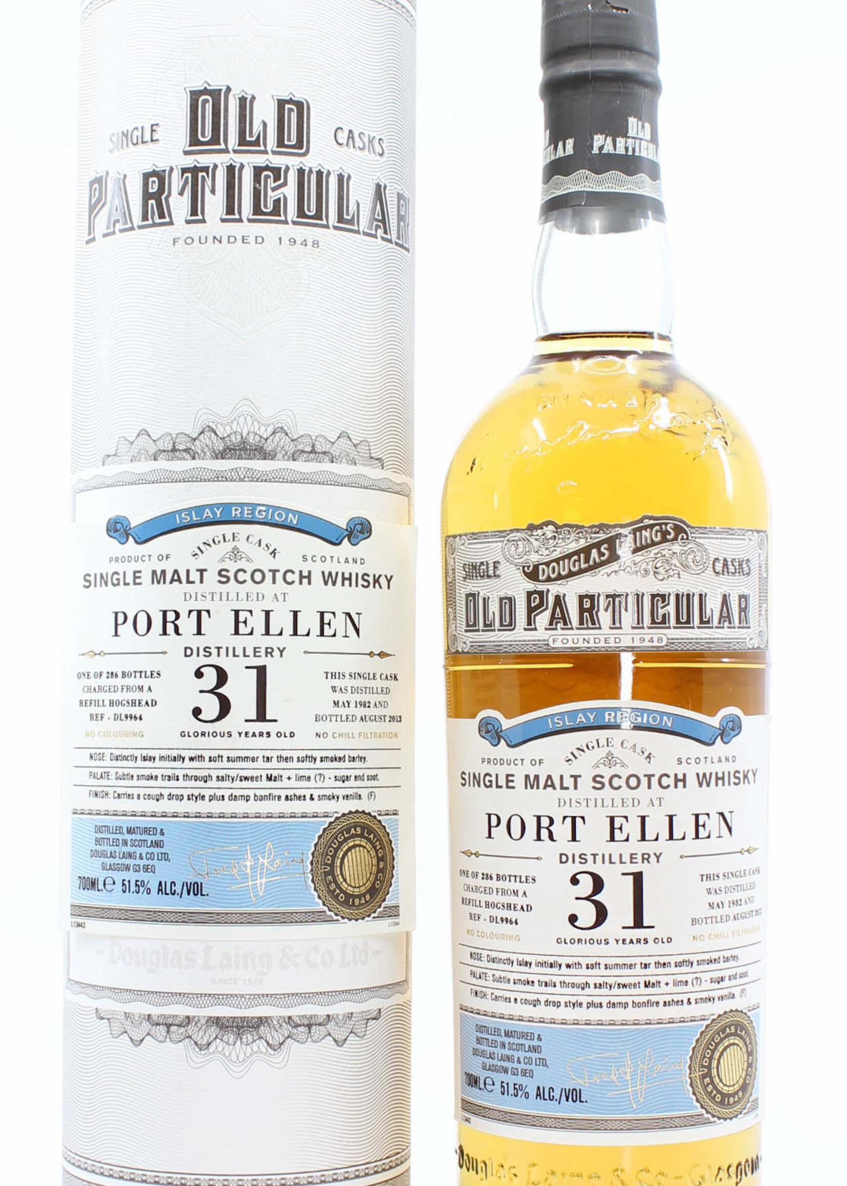 Port Ellen Port Ellen 31 Years Old 1982 2013 DL9964 Douglas Laing 51.5%