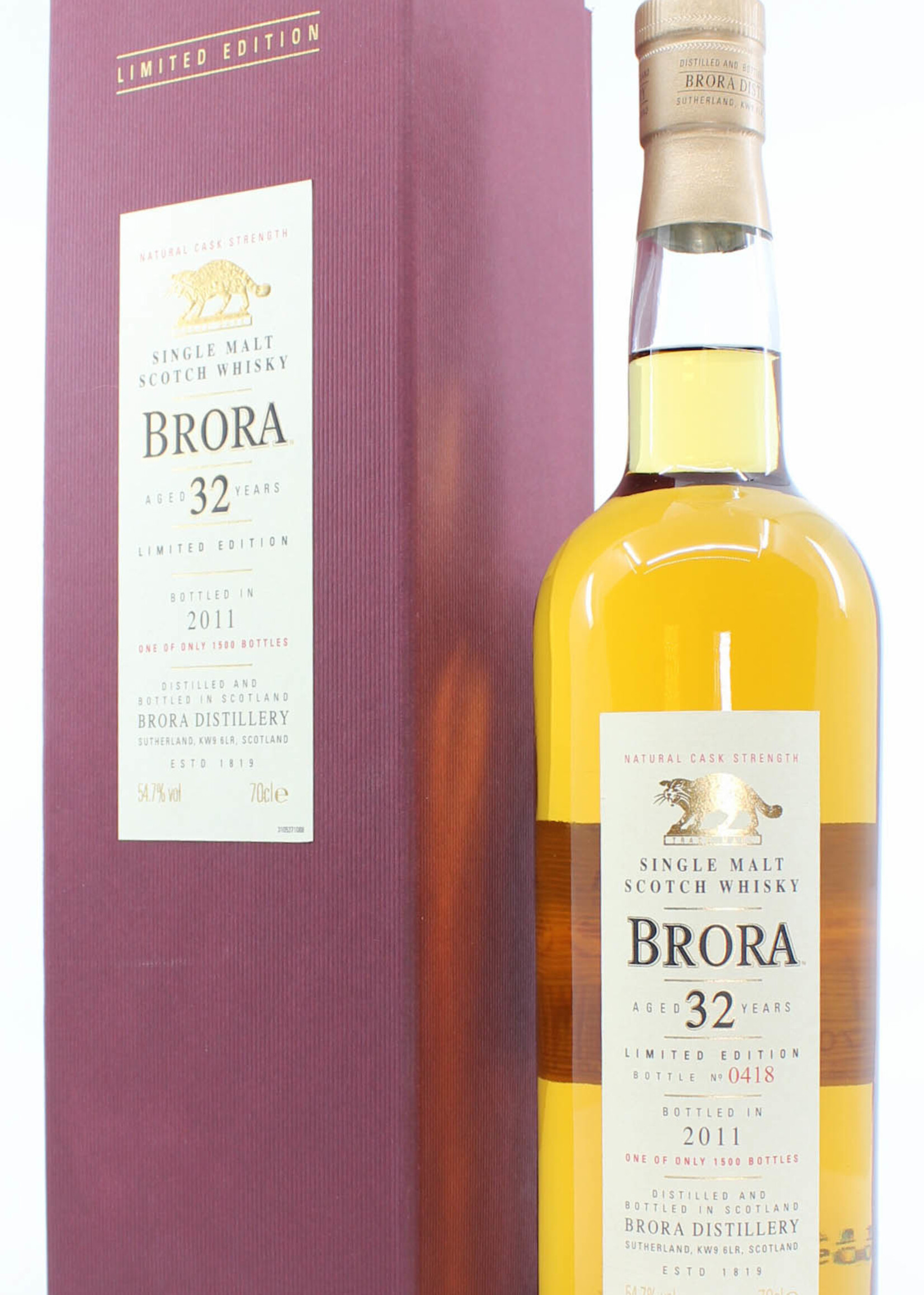Brora Brora 10th Release 32 Years Old 1978 2011 Limited Edition 54.7%