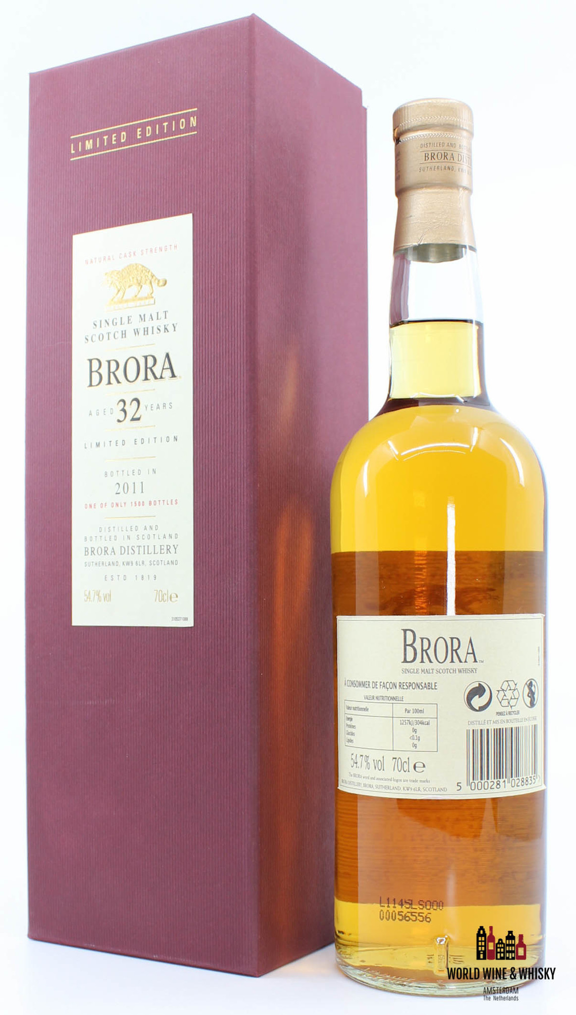 Brora Brora 10th Release 32 Years Old 1978 2011 Limited Edition 54.7%