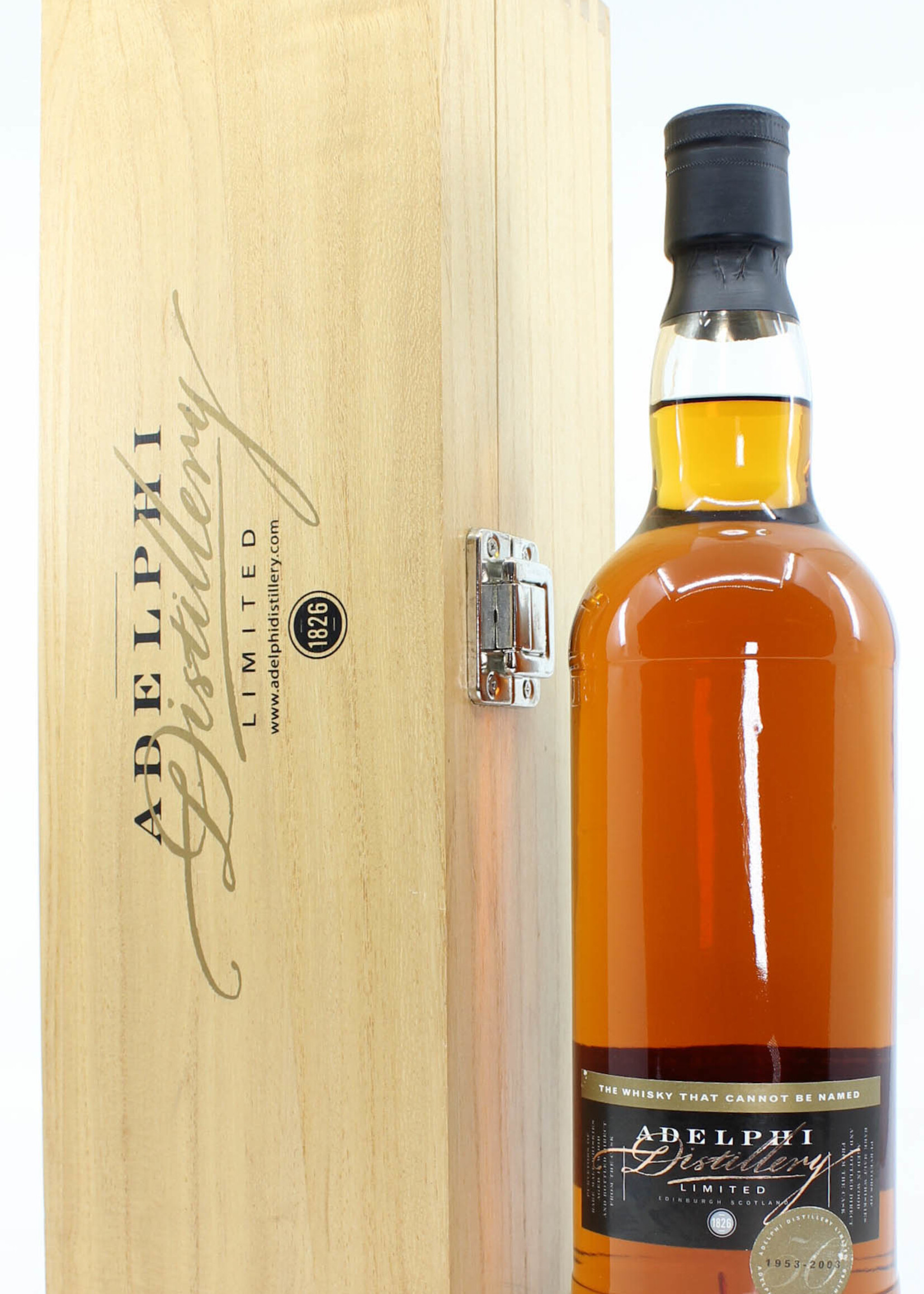Adelphi  Adelphi 50 Years Old 1953 2003 The whisky that cannot be named - Cask 1668 54.3%
