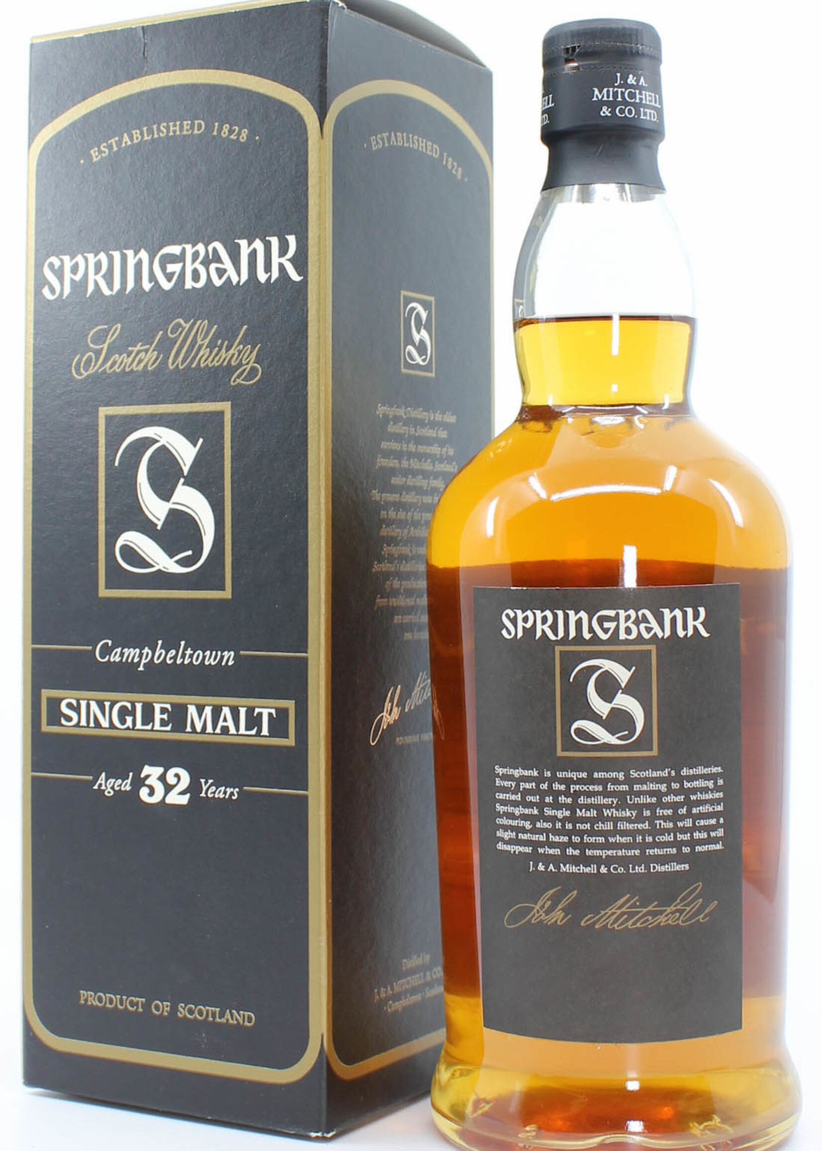 Springbank Springbank 32 Years Old 1971 2004 46%