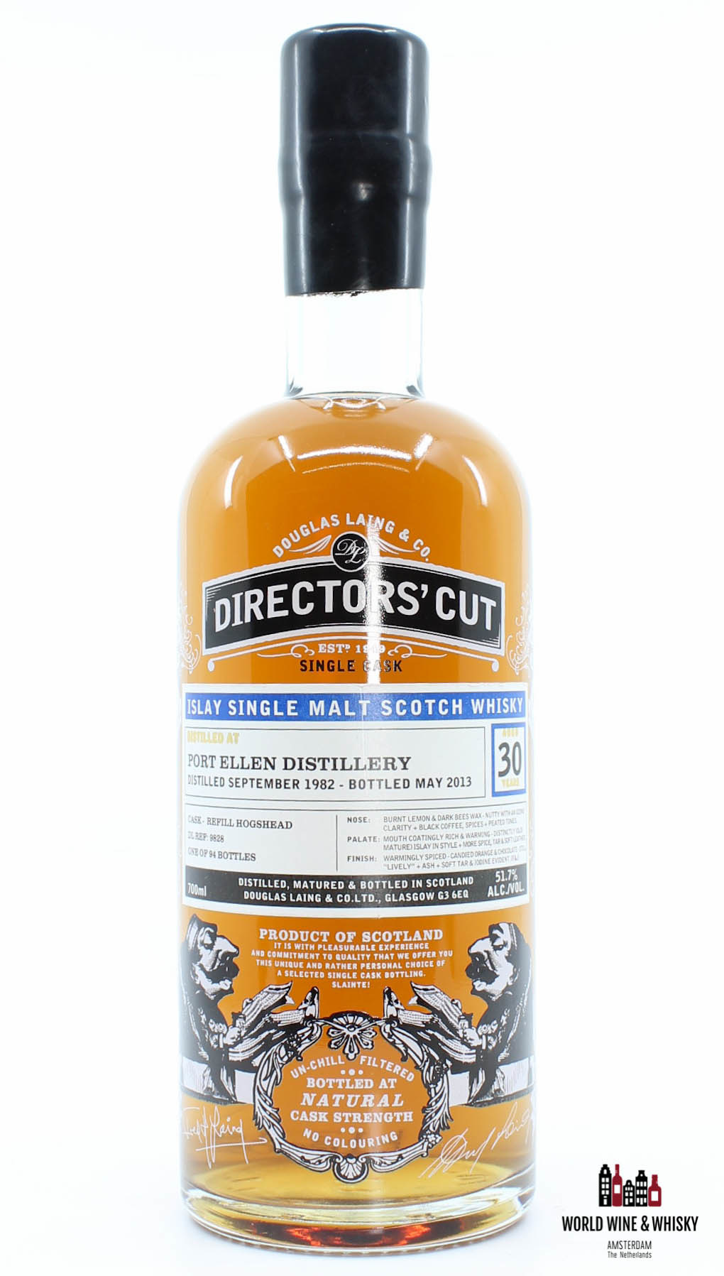 Port Ellen Port Ellen 30 Years Old 1982 2013 Directors' Cut -  Douglas Laing - Cask DL9828 51.7%