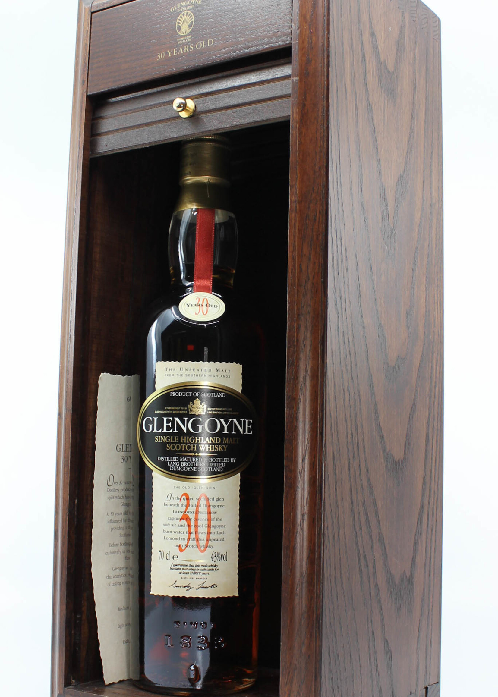 Glengoyne Glengoyne 30 Years Old 43% (in a big luxury wooden case)