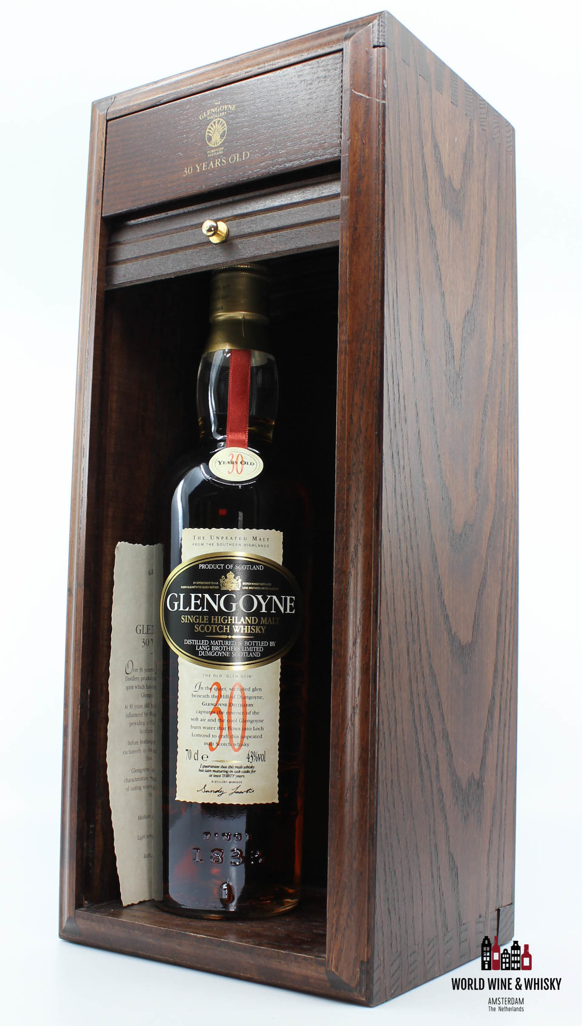 Glengoyne Glengoyne 30 Years Old 43% (in a big luxury wooden case)