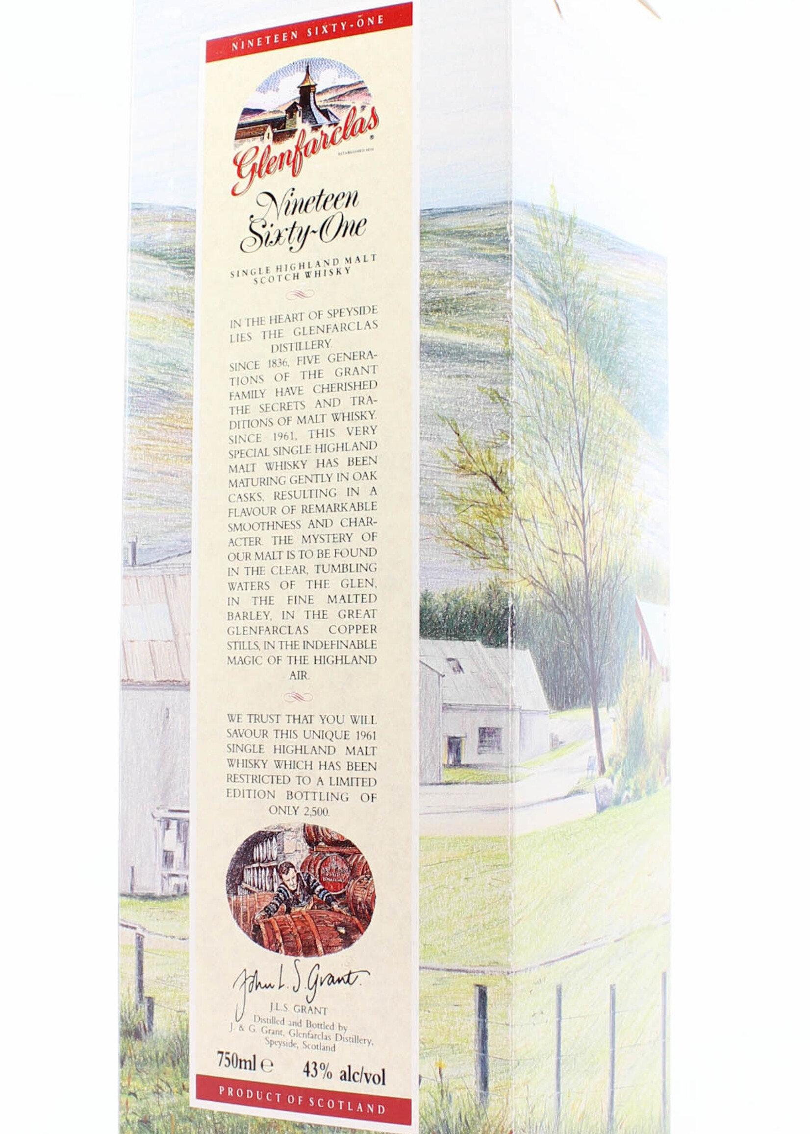 Glenfarclas Glenfarclas 1961 (Nineteen Sixty-One Edition) Limited Edition 43% 750 ml