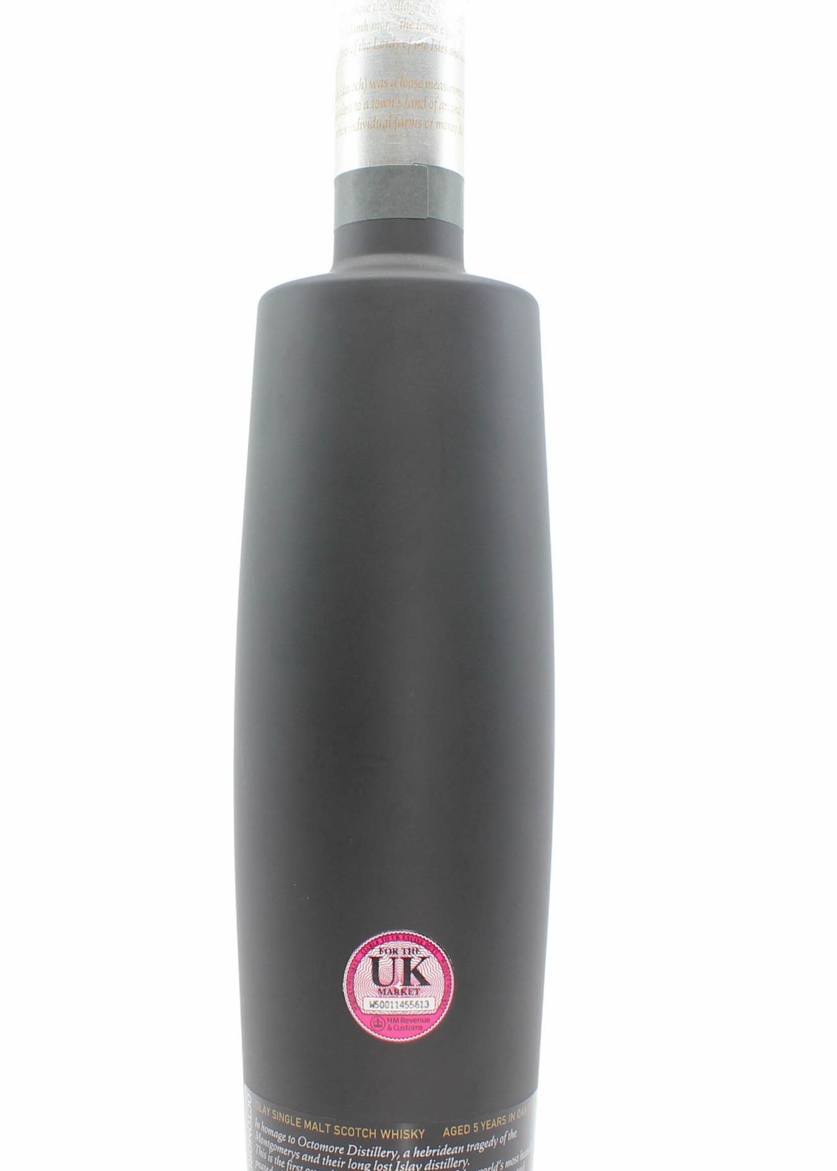 Bruichladdich Octomore Edition 01.1 Bruichladdich 5 Years Old 2002 2008 Ochdamh-mor PPM: 131 63.5%