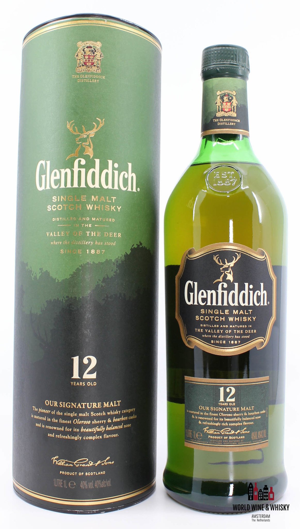 glenfiddich 12 1 litre ราคา single