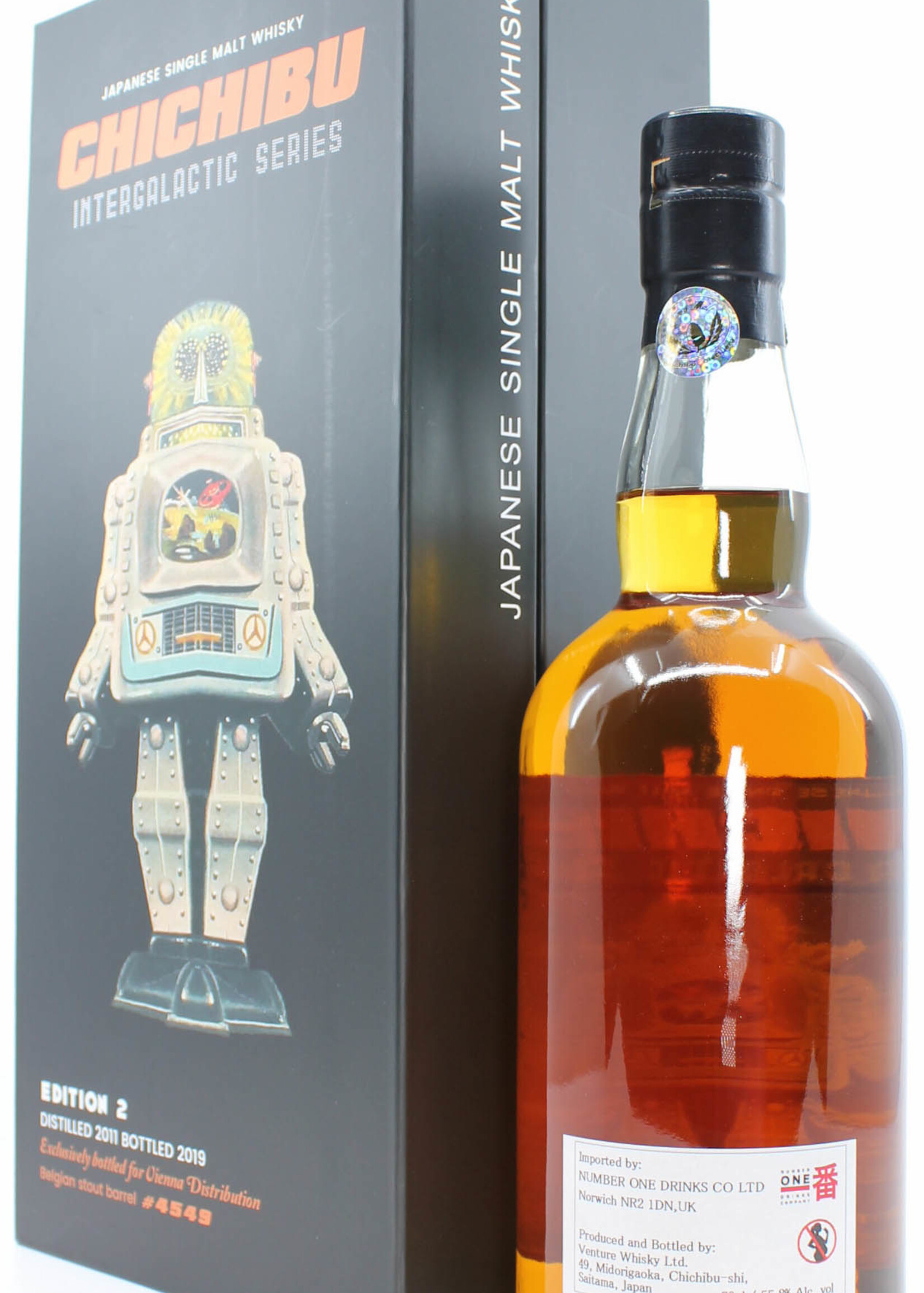 Chichibu Chichibu Intergalactic Series - Edition 2 - 8 Years Old 2011 2019 Cask 4549 55.8%