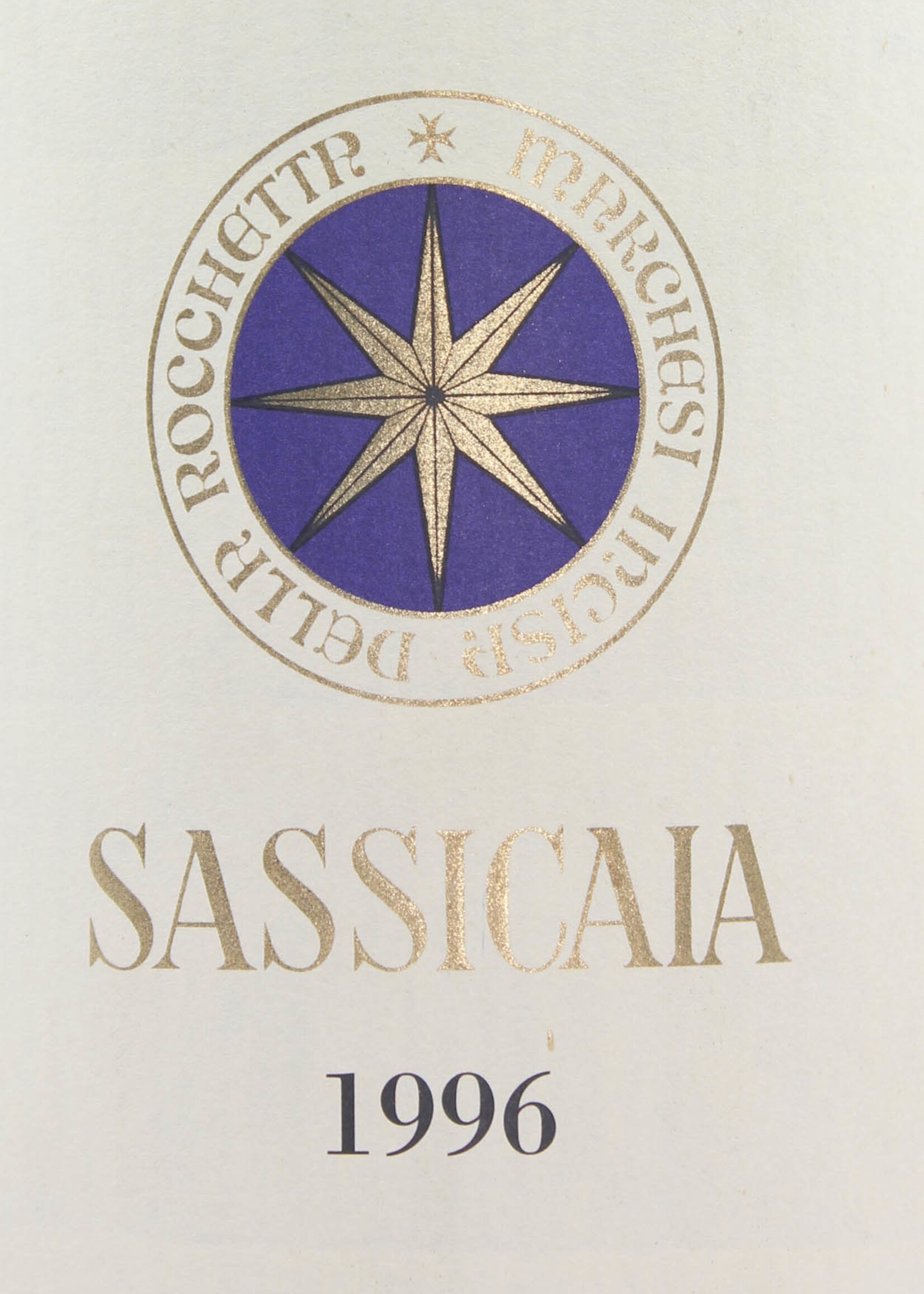 Tenuta San Guido Tenuta San Guido Sassicaia 1996 Magnum (1,5L)