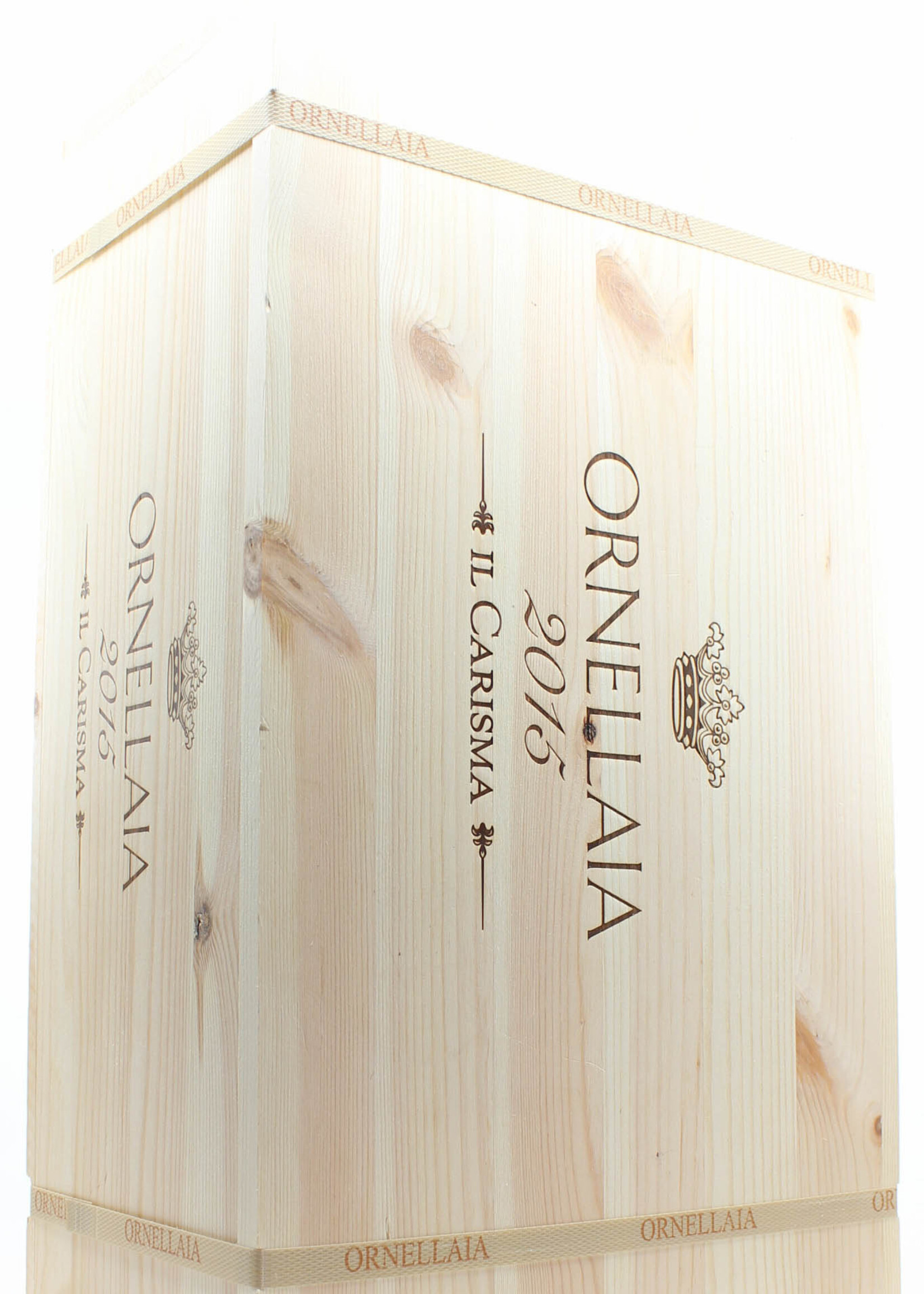 Ornellaia 12x Ornellaia Bolgheri Superiore 2015 (IL Carisma) in OWC 375ml
