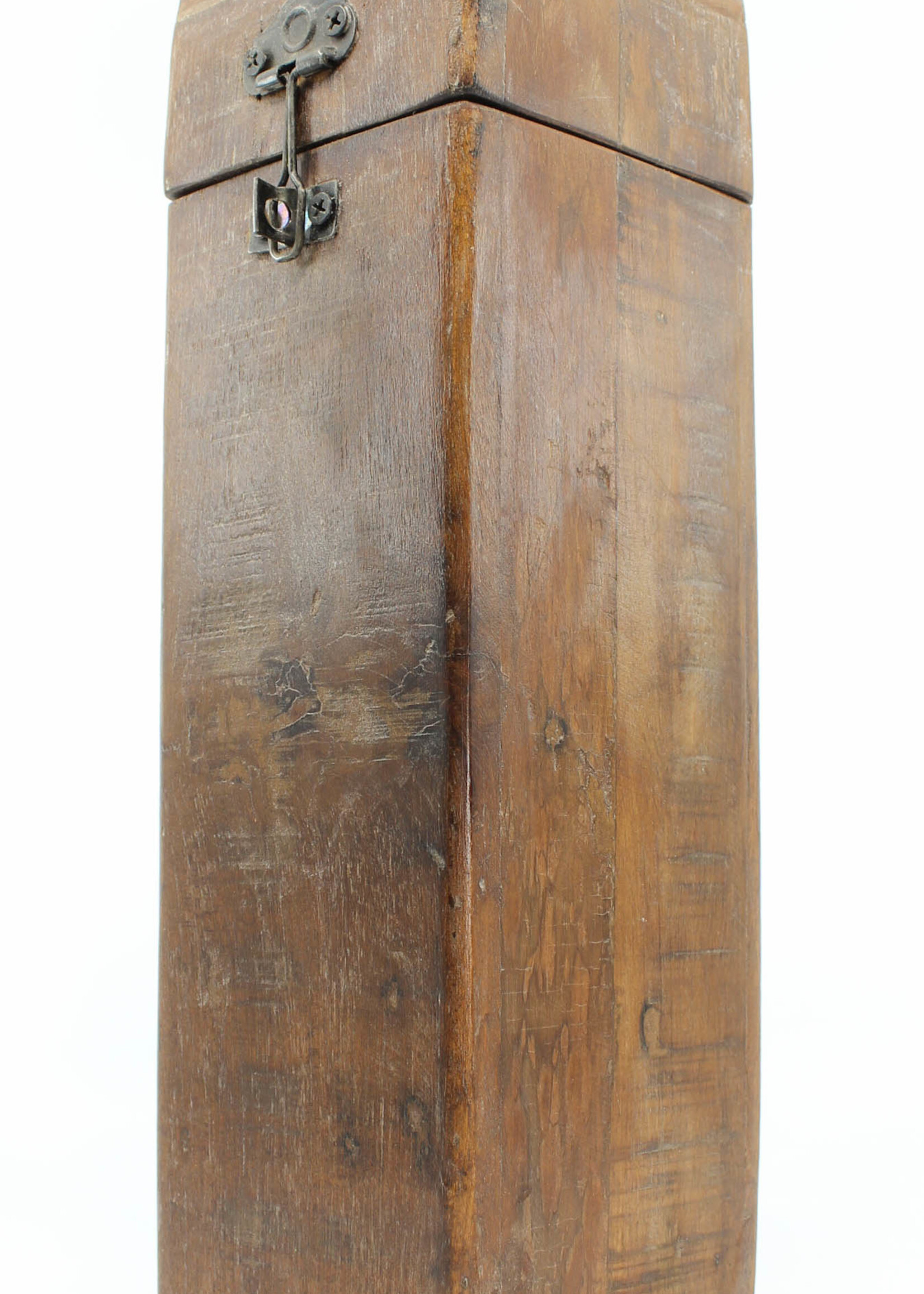 Giftbox Luxury wooden wine or whisky giftbox (1 bottle)