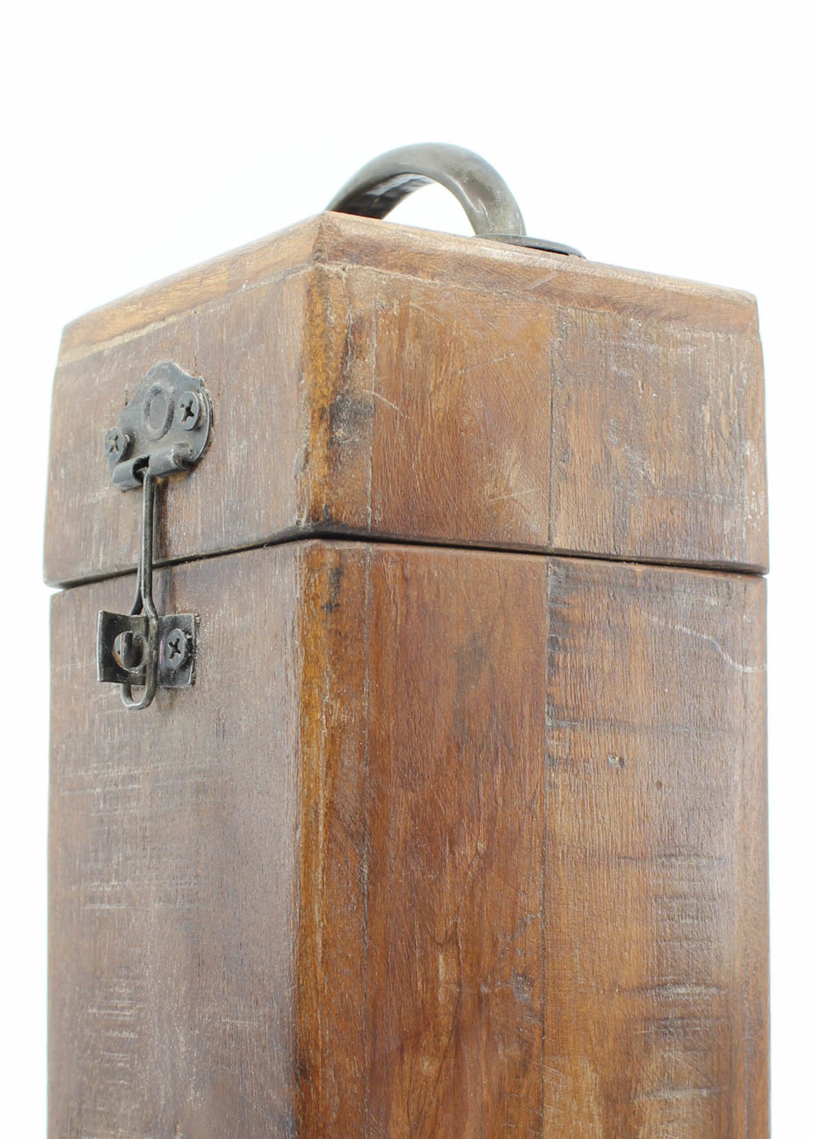 Giftbox Luxury wooden wine or whisky giftbox (1 bottle)