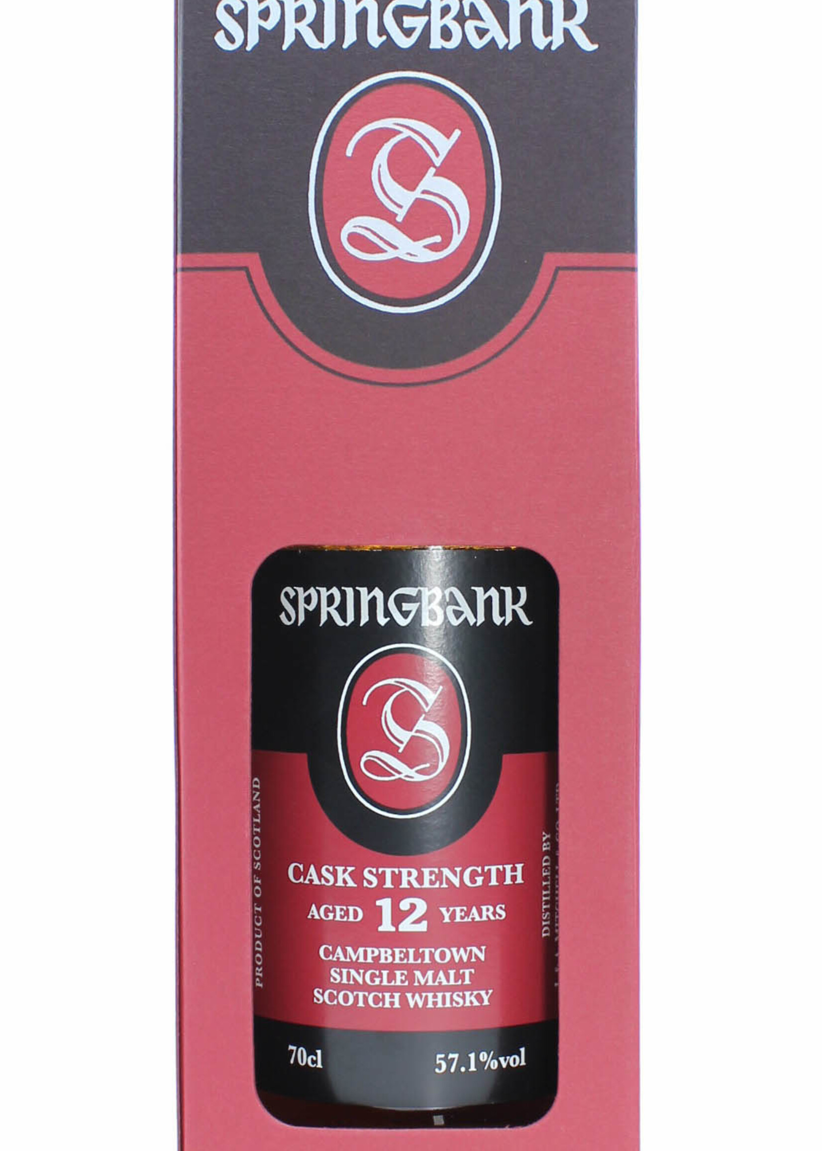 Springbank Springbank 12 Years Old 2019 57.1% (Red label and box)