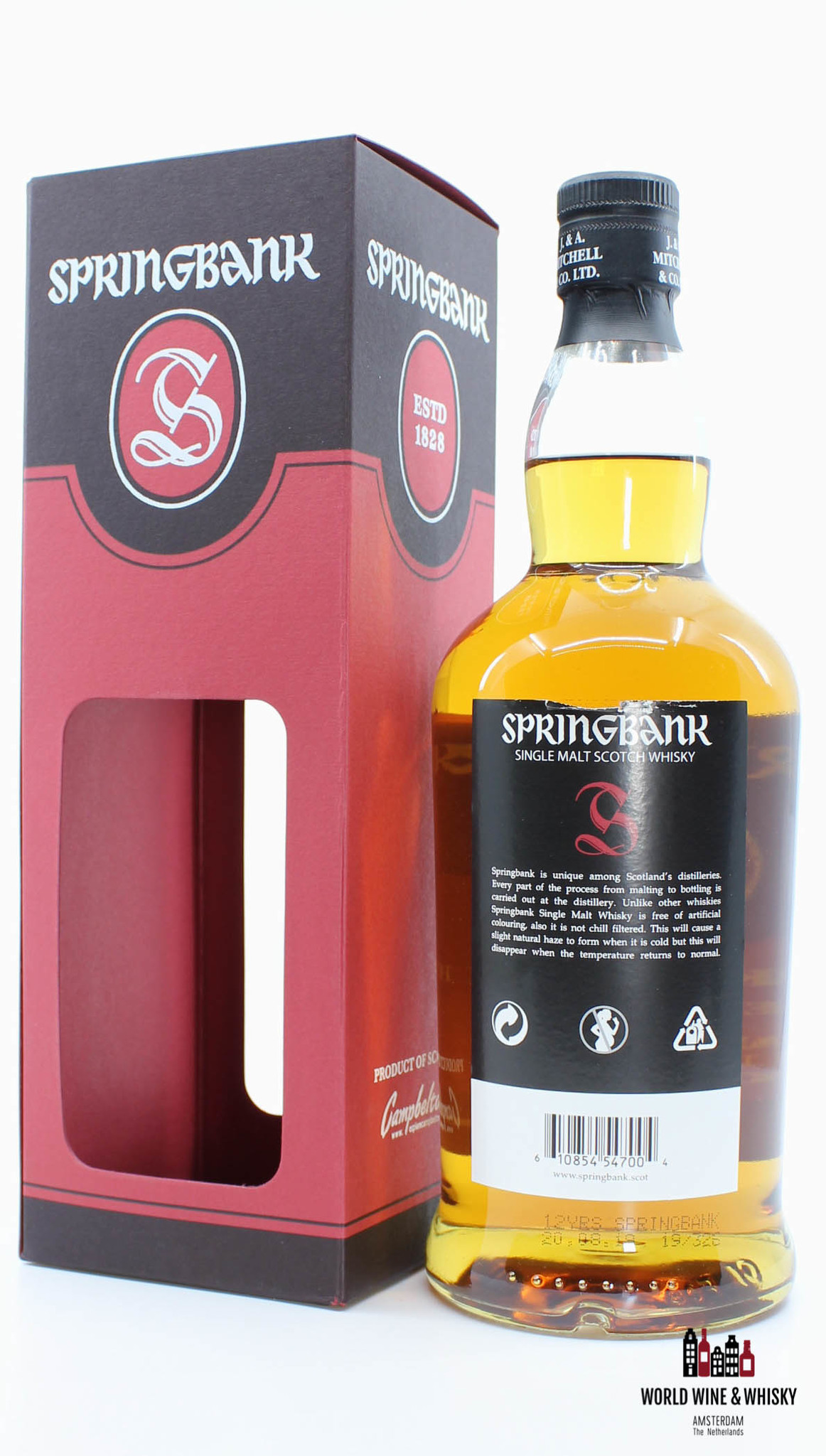 Springbank Springbank 12 Years Old 2019 57.1% (Red label and box)