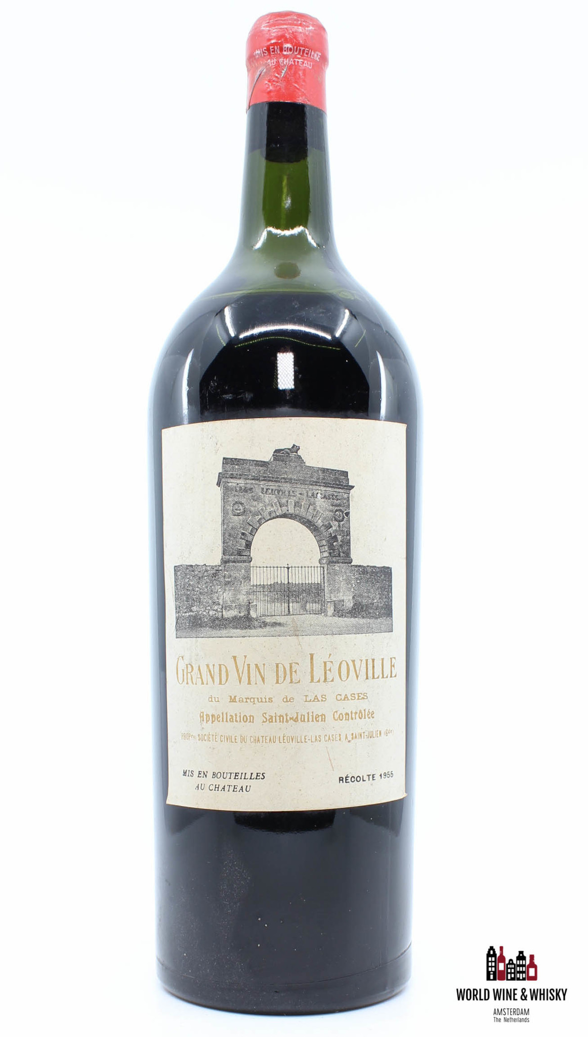 Leoville Las Cases Grand Vin de Leoville Las Cases 1955 Magnum (1500ml)