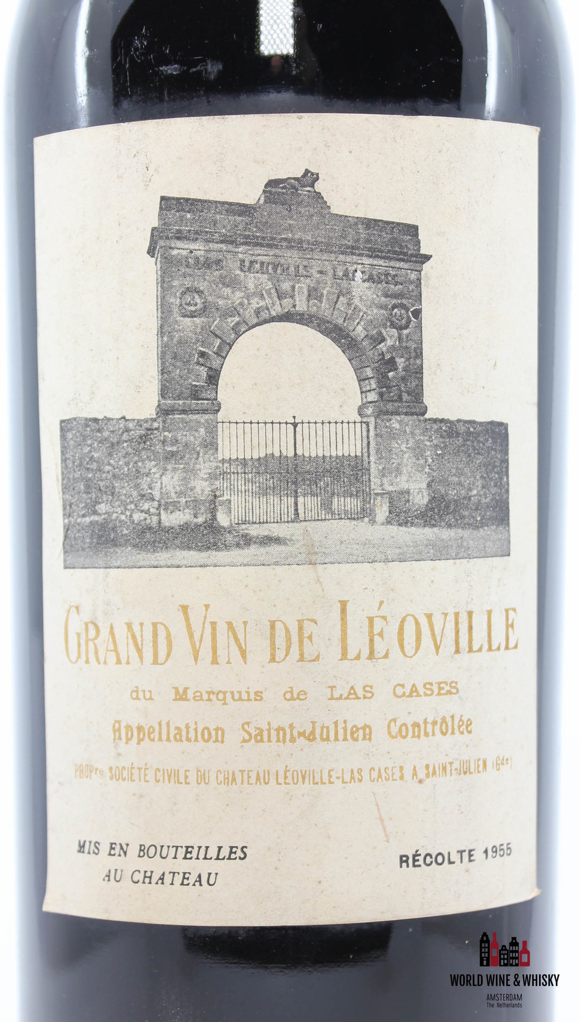 Leoville Las Cases Grand Vin de Leoville Las Cases 1955 Magnum (1500ml)