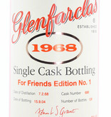 Glenfarclas Glenfarclas 36 Years Old 1968 2004 - Cask 688 - For Friends Edition No. 1 50.1% (1 of 126)