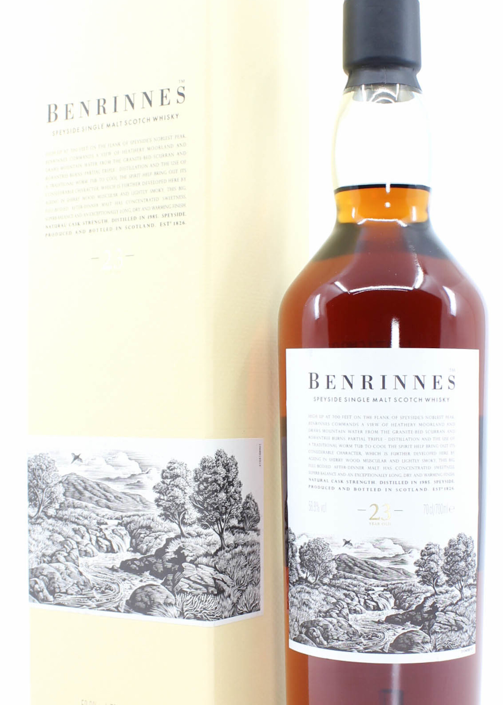 Benrinnes Benrinnes 23 Years Old 1985 2009 58.8% (one of 6000 bottles)