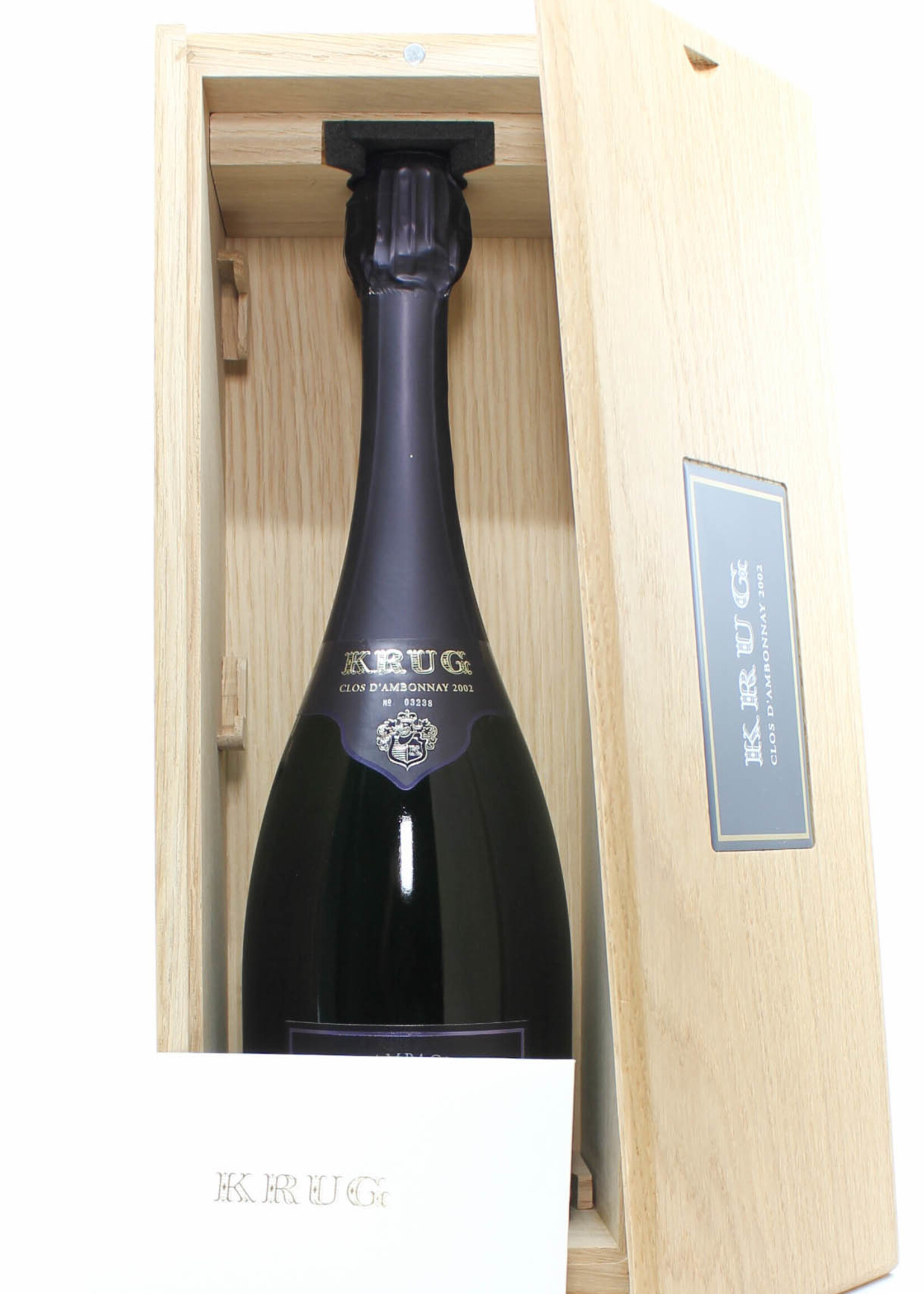 Krug Krug Clos D'Ambonnay 2002 Brut Blanc de Noirs Champagne (100 Decanter Points)