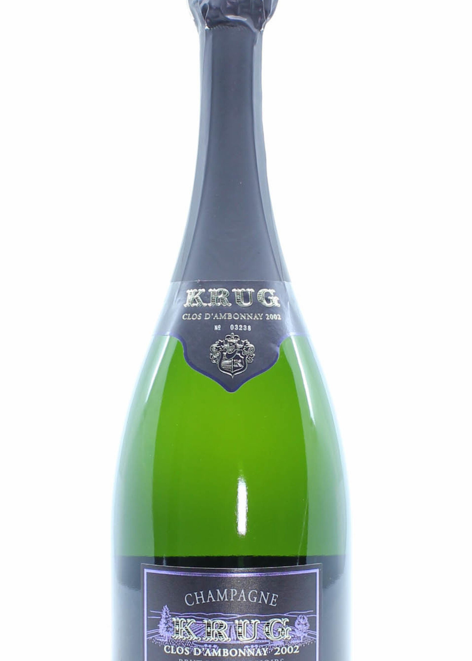 Krug Krug Clos D'Ambonnay 2002 Brut Blanc de Noirs Champagne (100 Decanter Points)