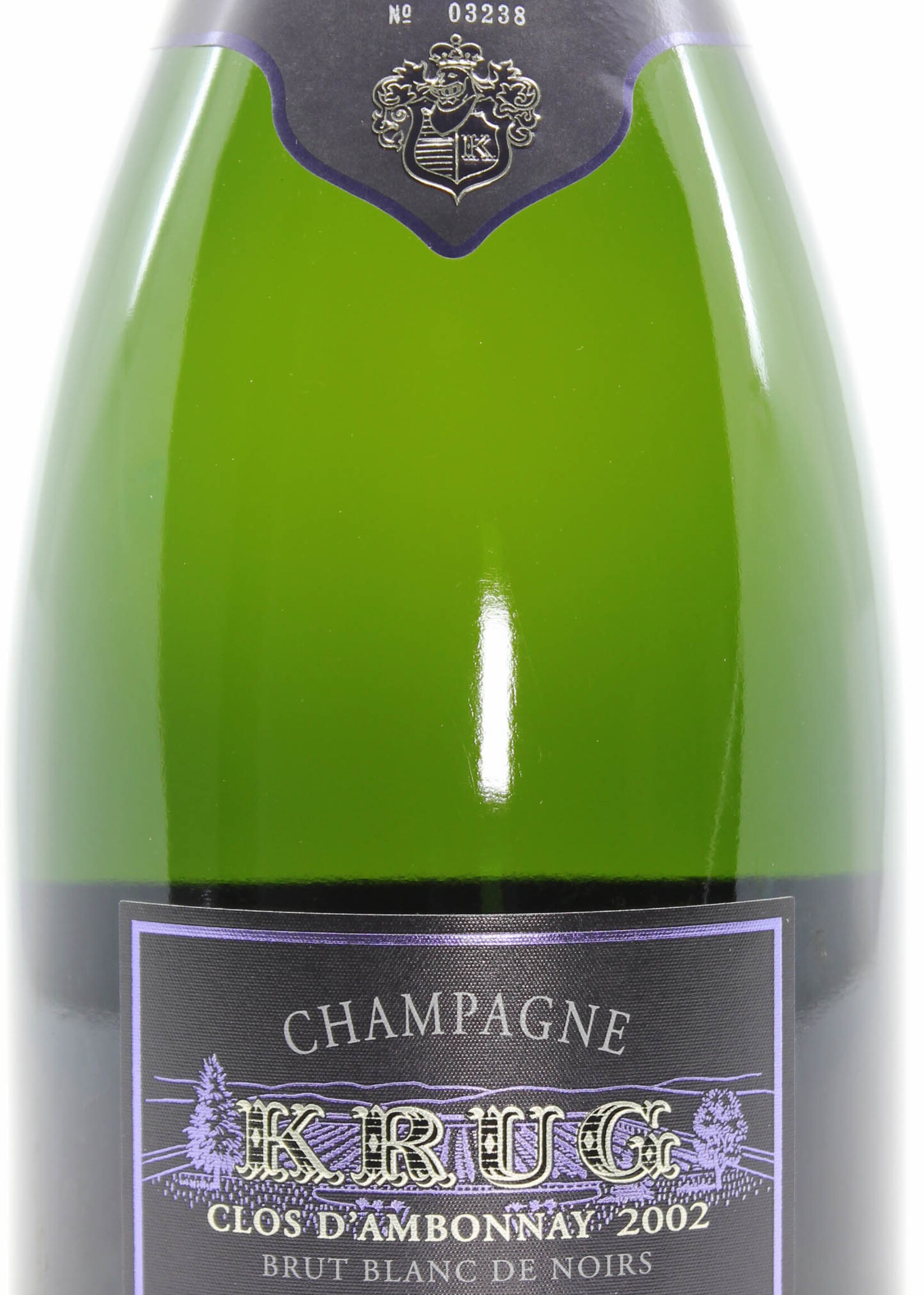 Krug Krug Clos D'Ambonnay 2002 Brut Blanc de Noirs Champagne (100 Decanter Points)