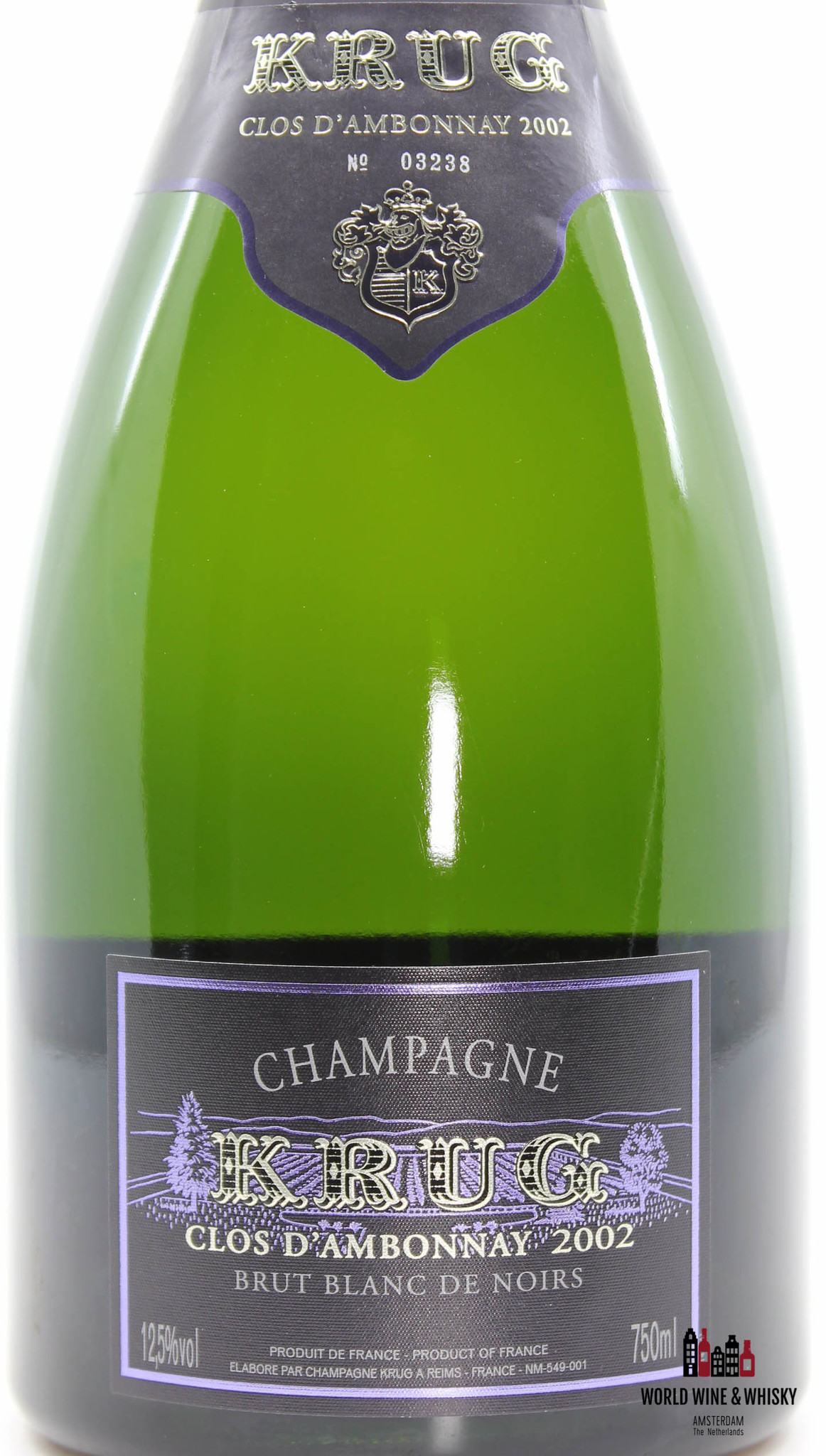 Krug Krug Clos D'Ambonnay 2002 Brut Blanc de Noirs Champagne (100 Decanter Points)