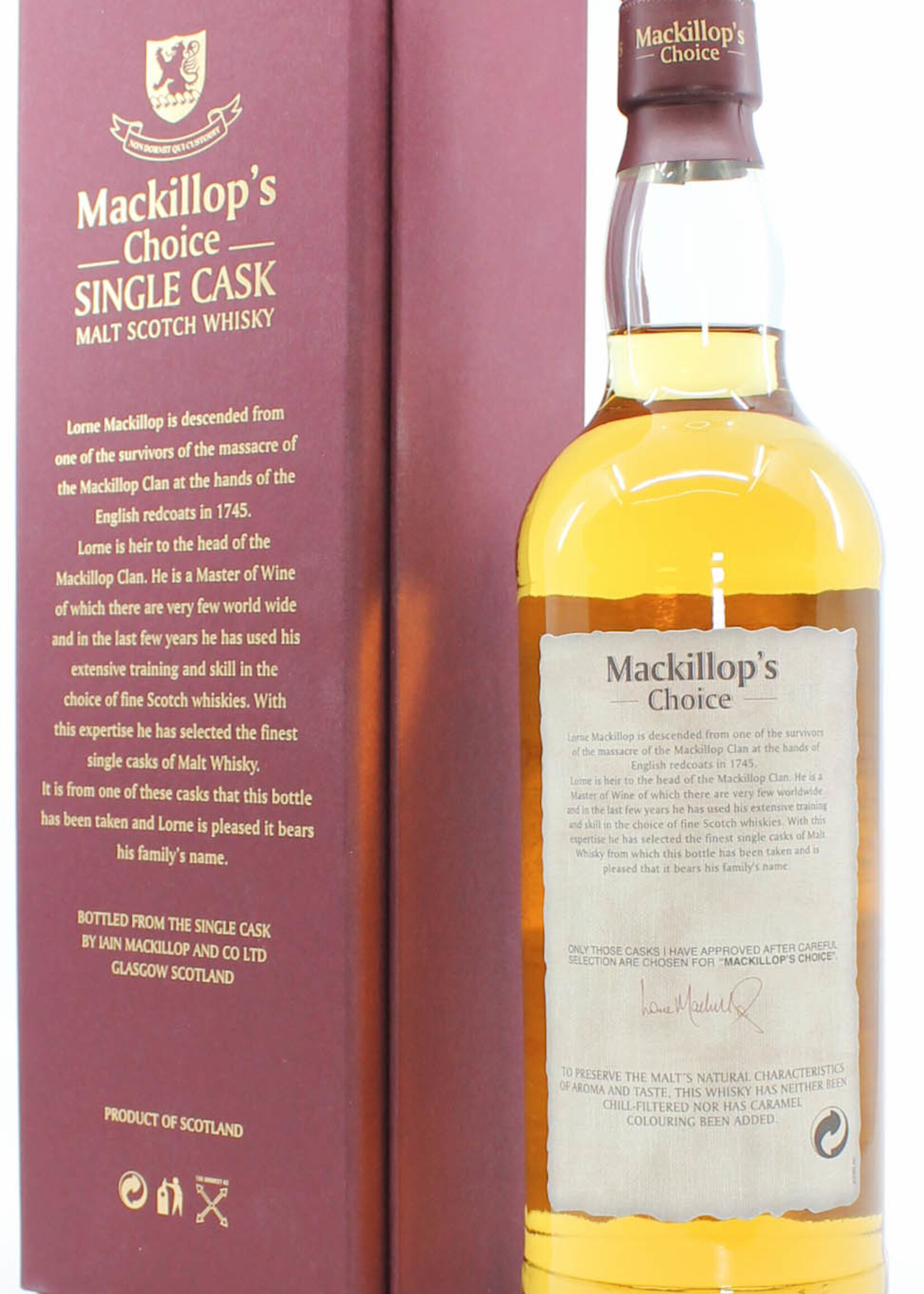 Highland Park Highland Park 28 Years Old 1986 2015 Single Cask - Cask 2264 - Mackillop's Choice 50.9% (one of 168 bottles)