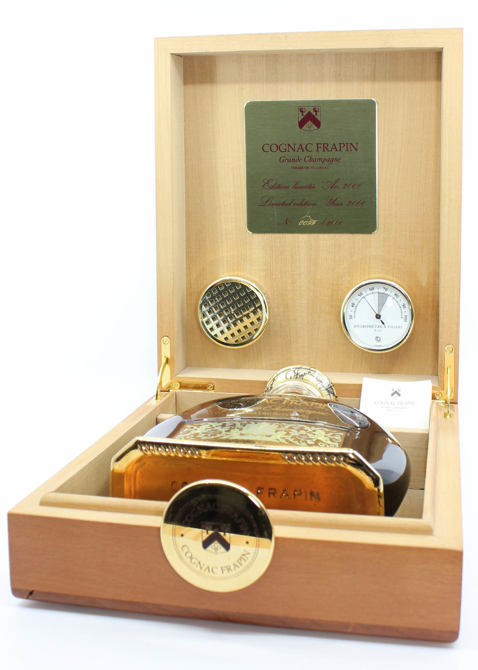 Frapin Cognac Frapin - Grande Champagne - V.I.P. XO 2000 in OWC (24K gold gilded)
