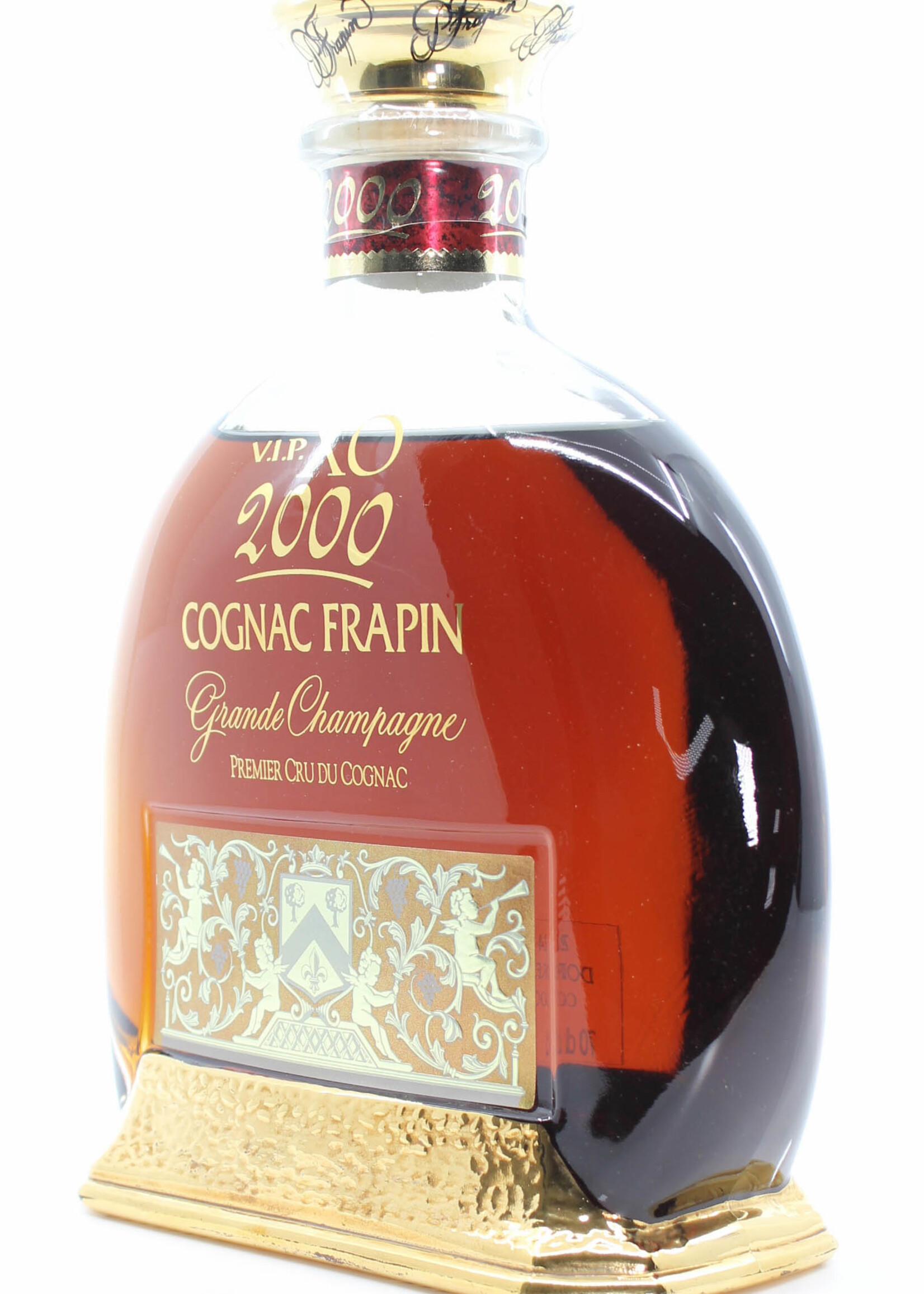 Frapin Cognac Frapin - Grande Champagne - V.I.P. XO 2000 in OWC (24K gold gilded)