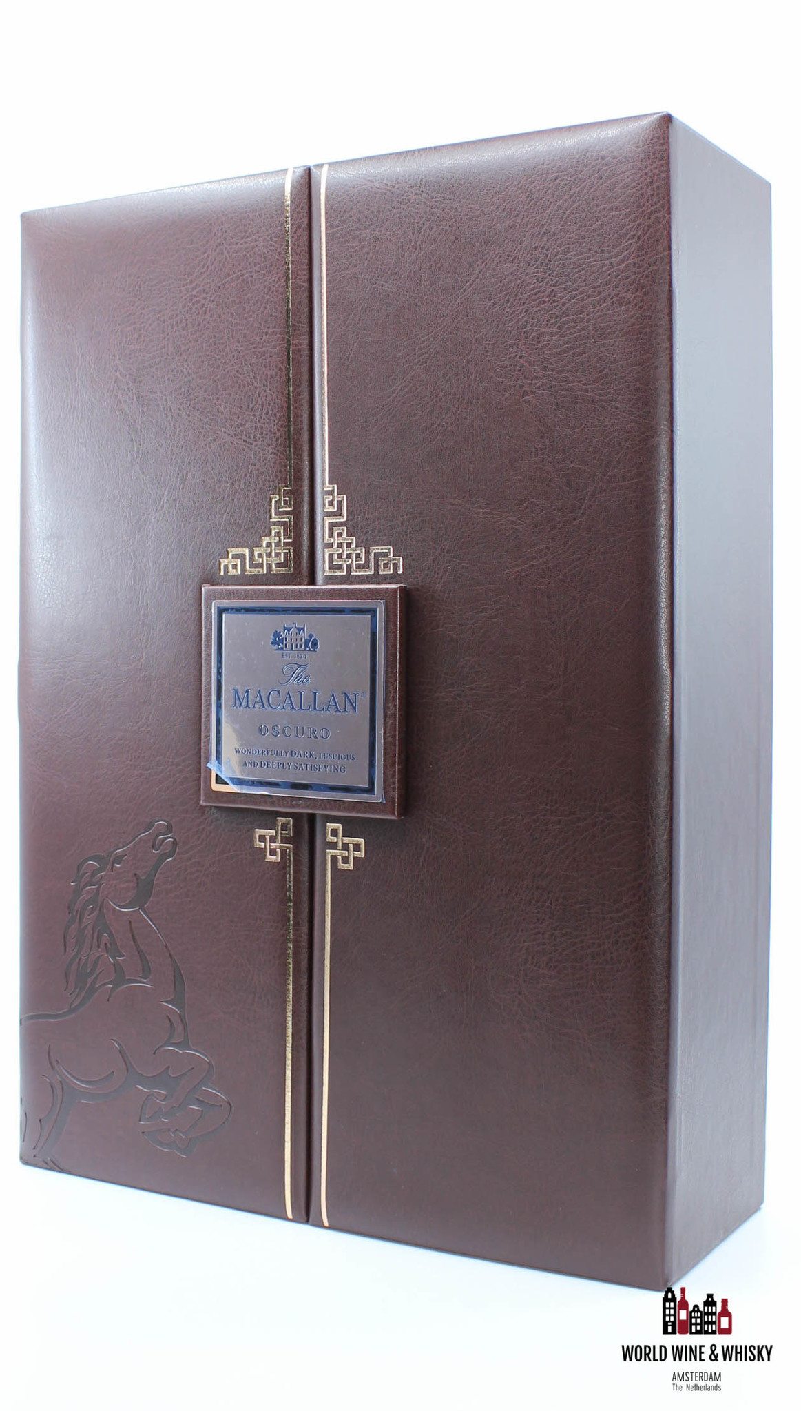 Macallan Macallan Oscuro - Lalique Rearing Kazak Horse - Travel Retail Exclusive 46.5% (one of 300 sets)