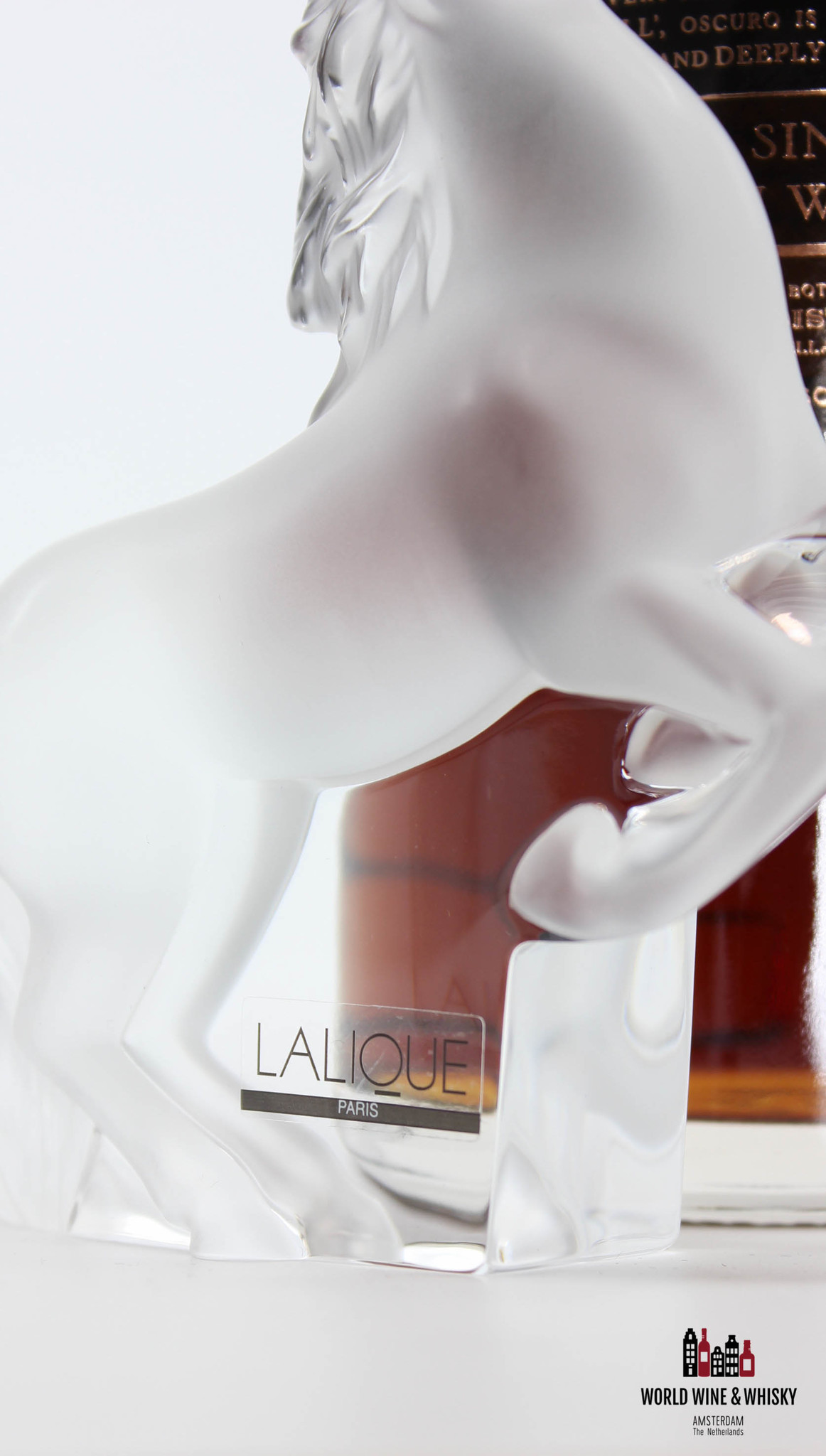 Macallan Macallan Oscuro - Lalique Rearing Kazak Horse - Travel Retail Exclusive 46.5% (one of 300 sets)