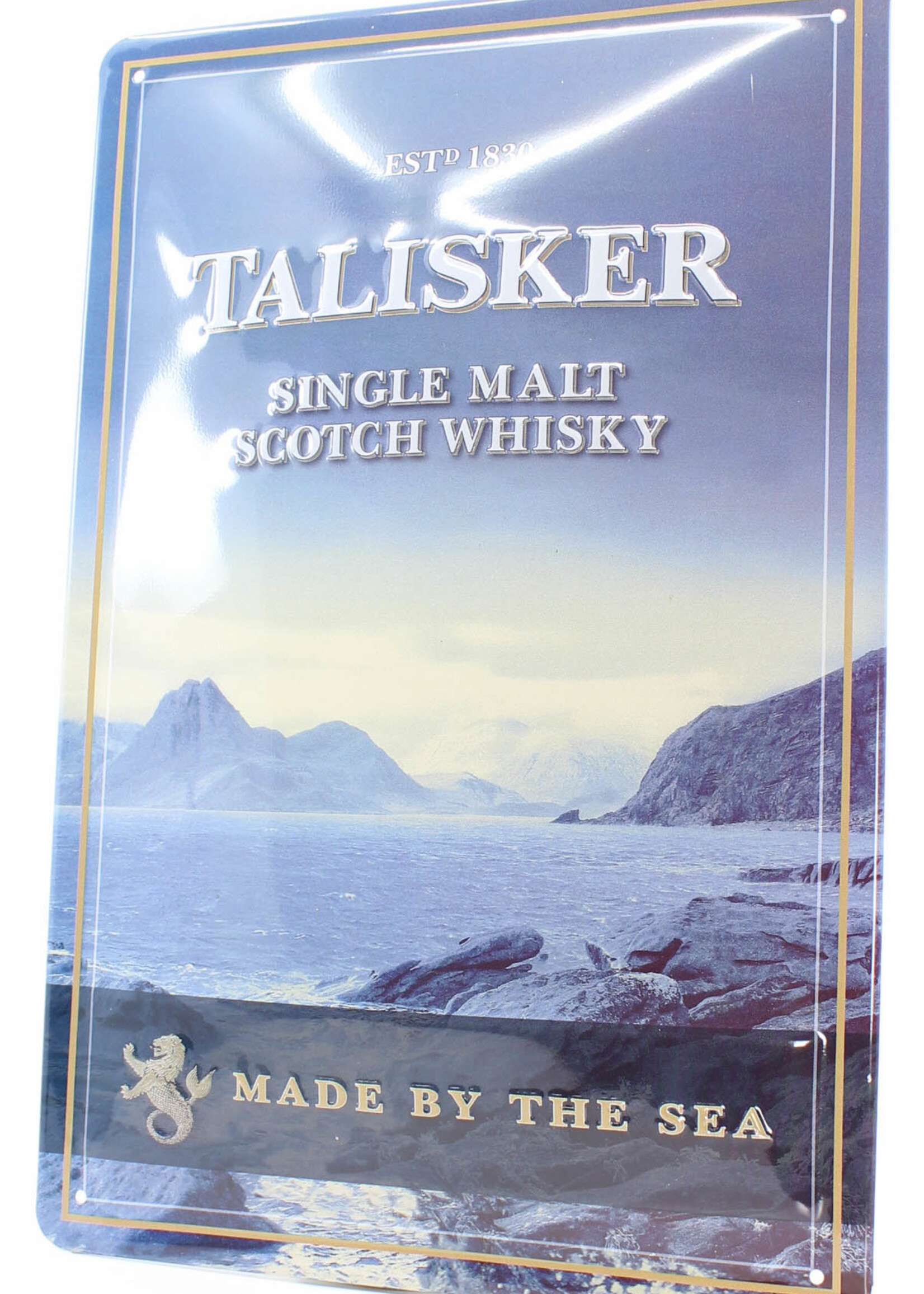 Talisker Iron Talisker billboard plate sign