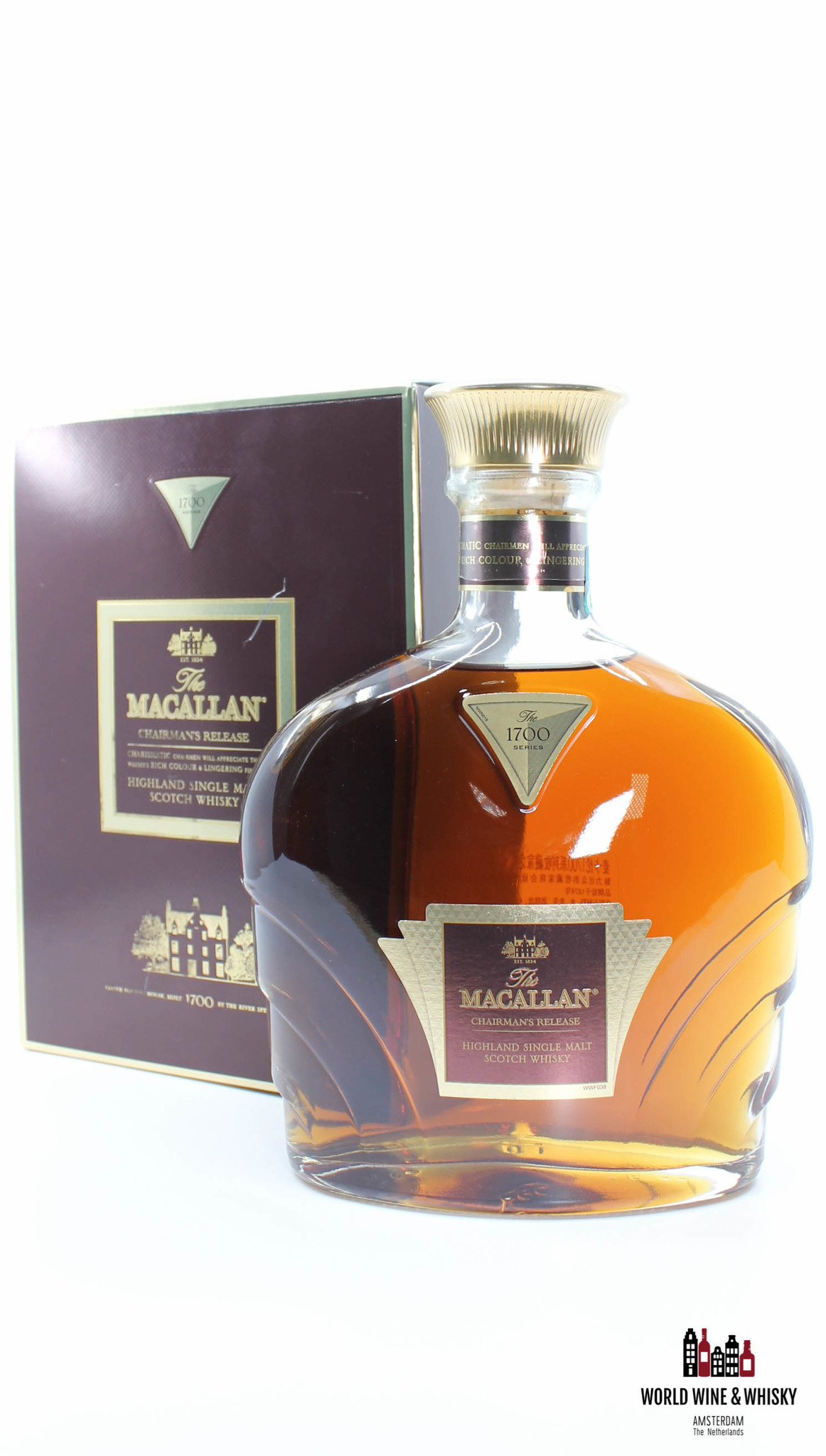 Macallan Macallan Chairman's Release 2013 - The 1700 Series 43% 700ml (Chinese Edition)