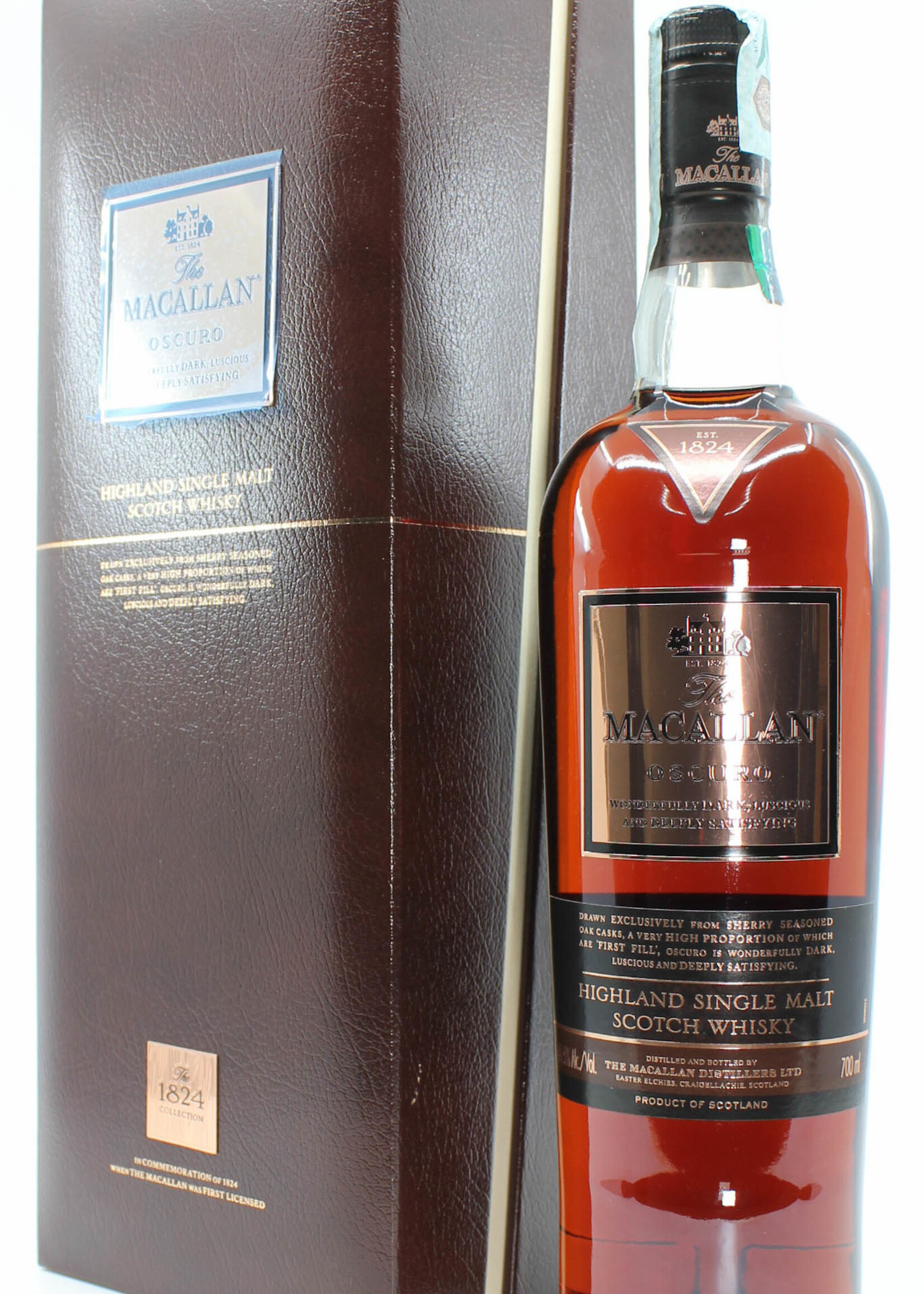 The Macallan Macallan Oscuro 2010 - 1824 Collection 46.5% (in luxury case)