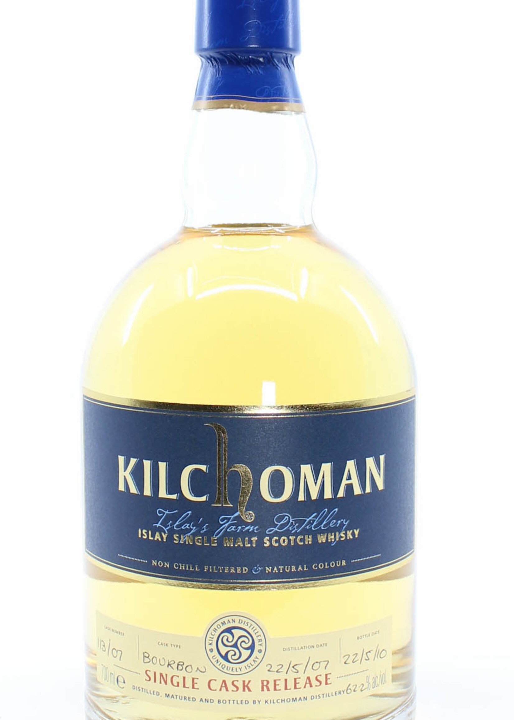 Kilchoman Kilchoman 3 Years Old 2007 2010 Feis Ile 2010 - Cask 113/07 62.2% (one of 285 bottles)