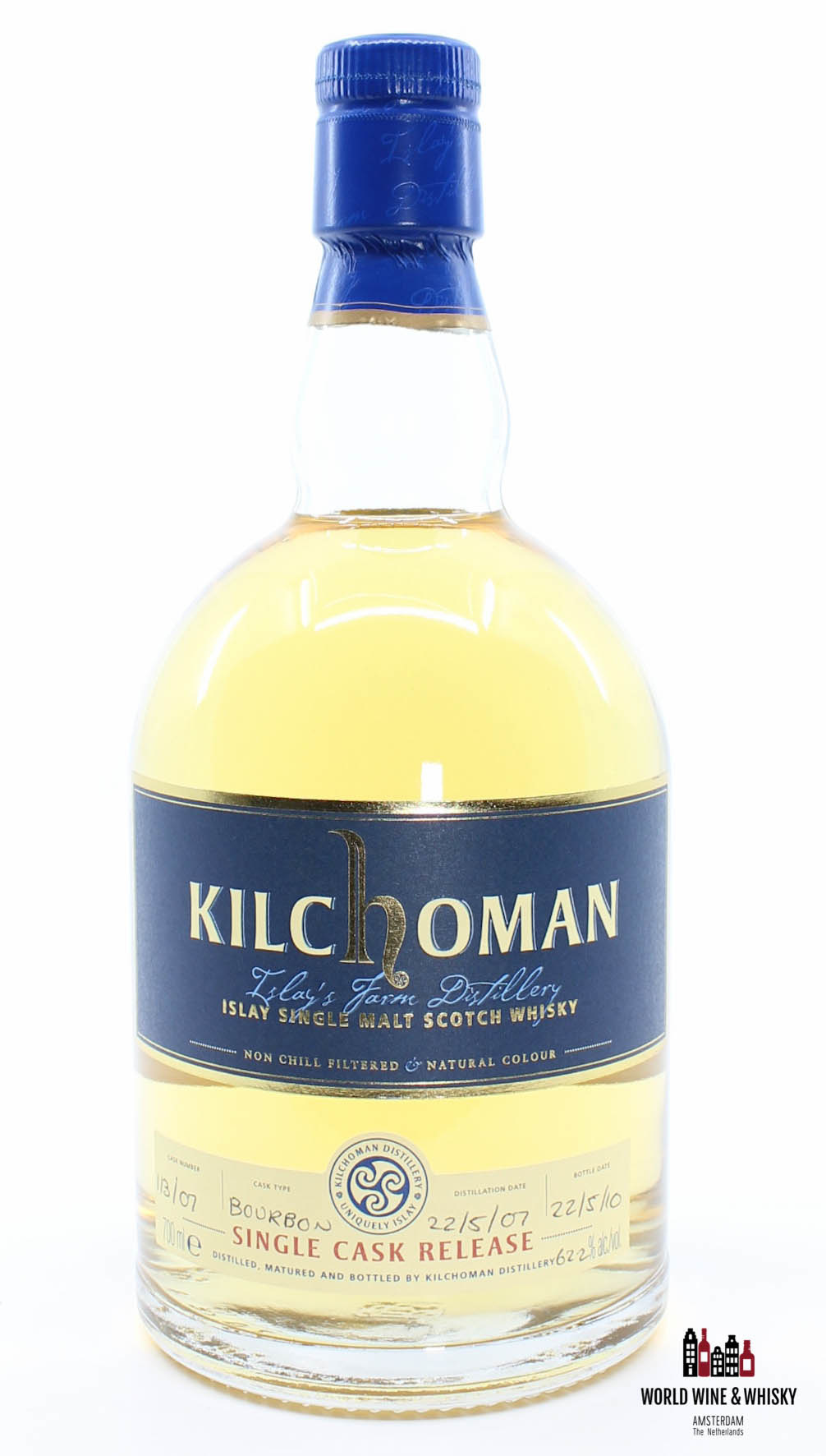 Kilchoman Kilchoman 3 Years Old 2007 2010 Feis Ile 2010 - Cask 113/07 62.2% (one of 285 bottles)