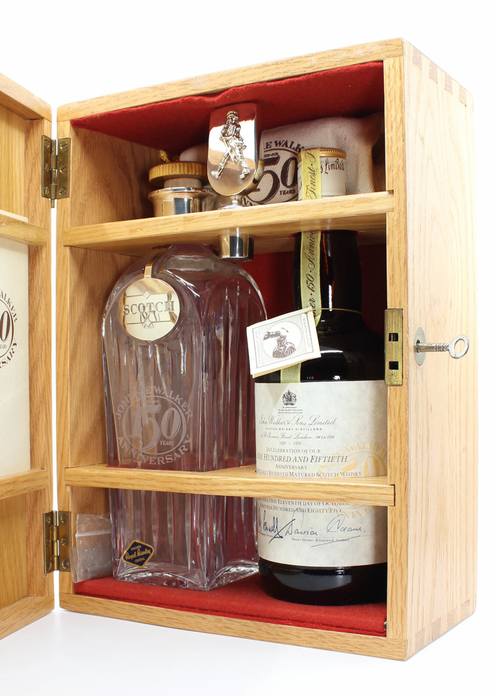 Johnnie Walker Johnnie Walker 150th Anniversary (1820-1970) - Bottled 1985 43% 750ml