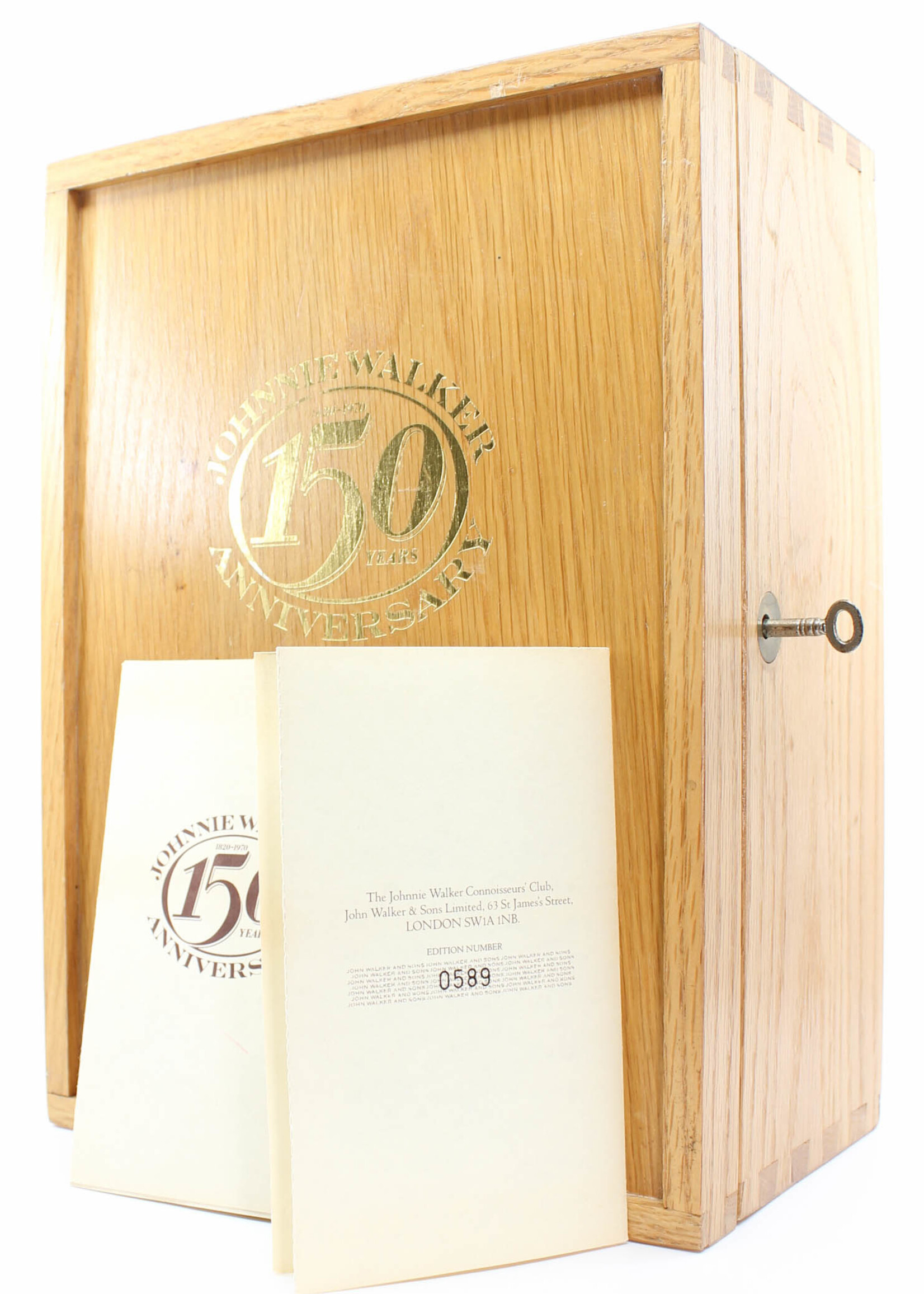 Johnnie Walker Johnnie Walker 150th Anniversary (1820-1970) - Bottled 1985 43% 750ml