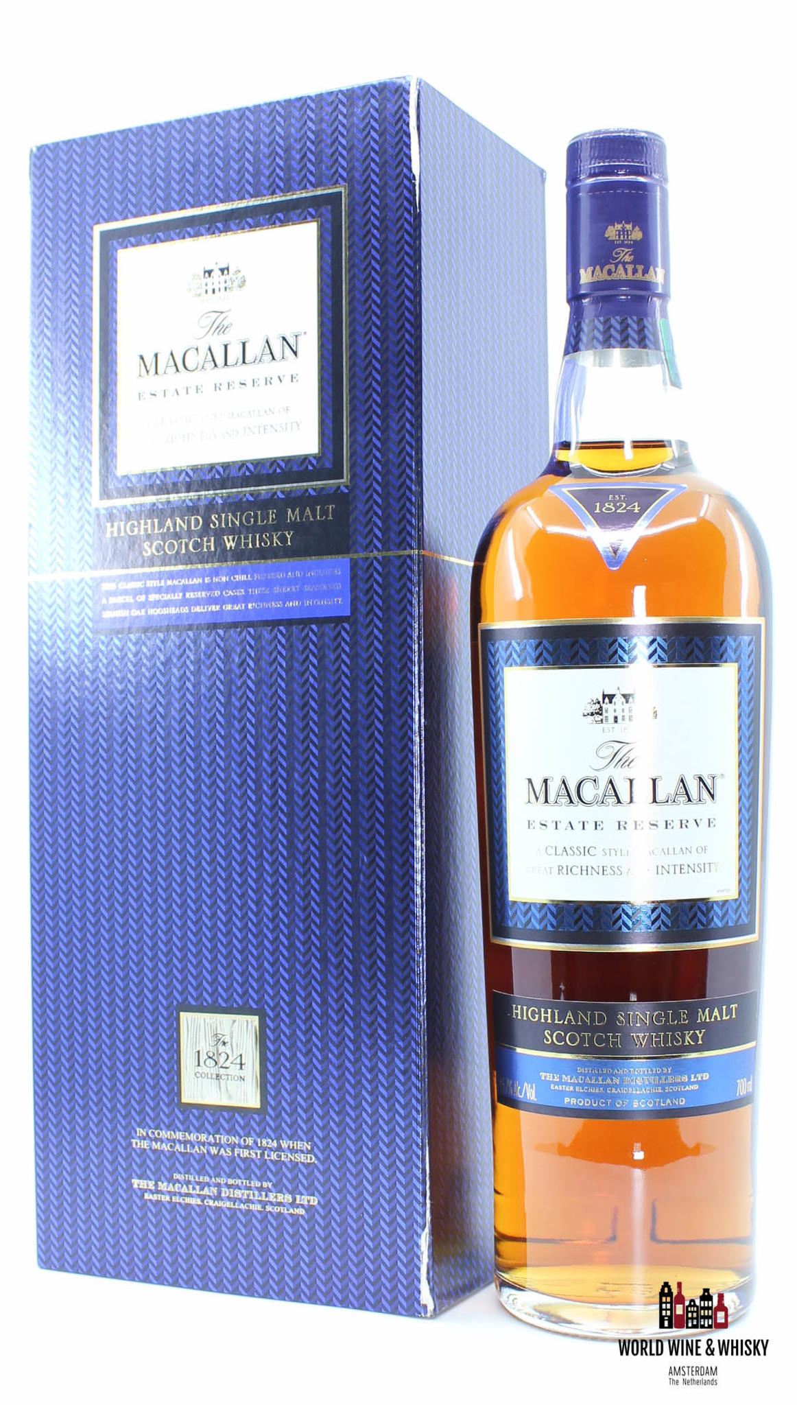 Macallan Estate Reserve The 1824 Collection 45 7 World Wine Whisky