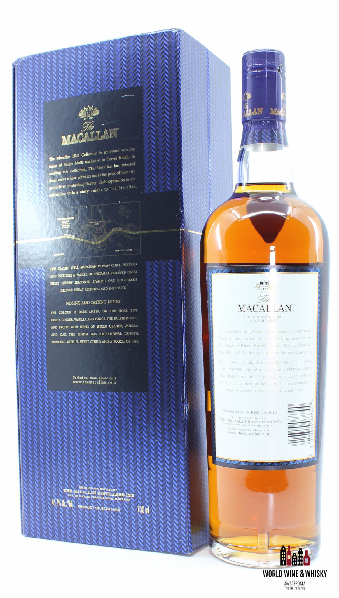 Macallan Estate Reserve The 1824 Collection 45 7 World Wine Whisky