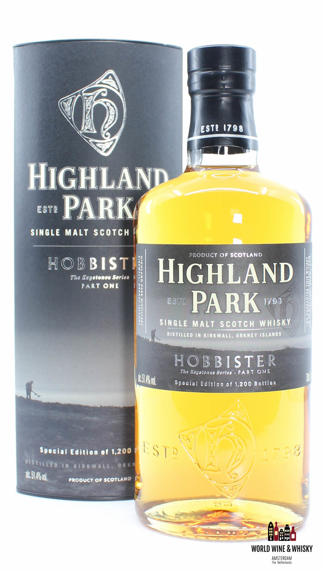 Highland Park Highland Park Keystones Series - Hobbister, Shiel, Quercus, Yesnaby & Hillhead (full set)