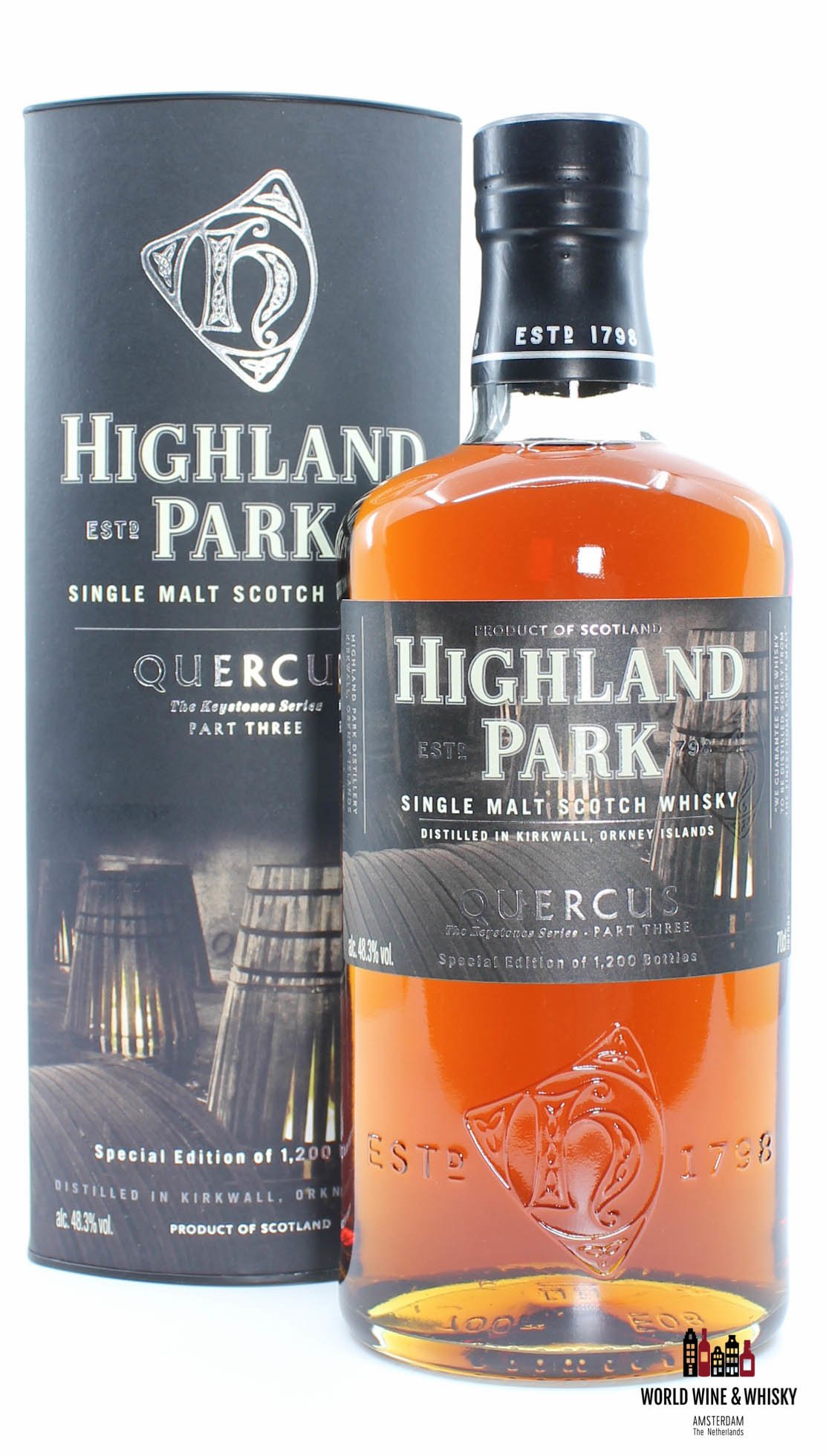 Highland Park Highland Park Keystones Series - Hobbister, Shiel, Quercus, Yesnaby & Hillhead (full set)