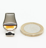 Whisky glass Traditional luxury whisky glass badge accessory