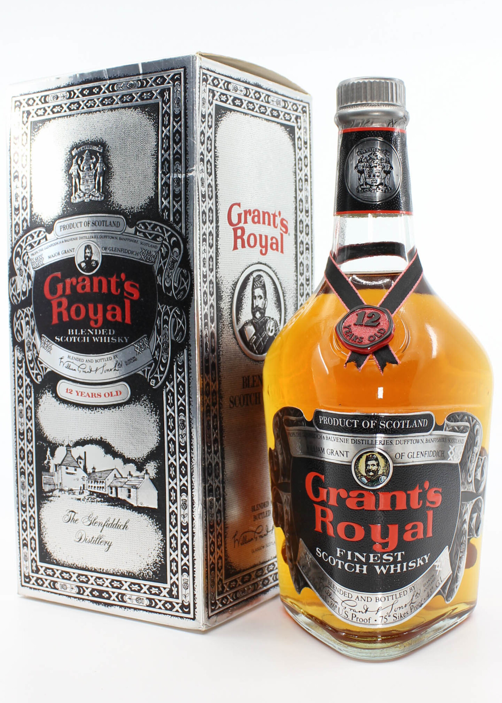 Grant's Royal Grant's Royal 12 Years Old - Finest Scotch Whisky 75cl - 86 U.S. Proof 43%