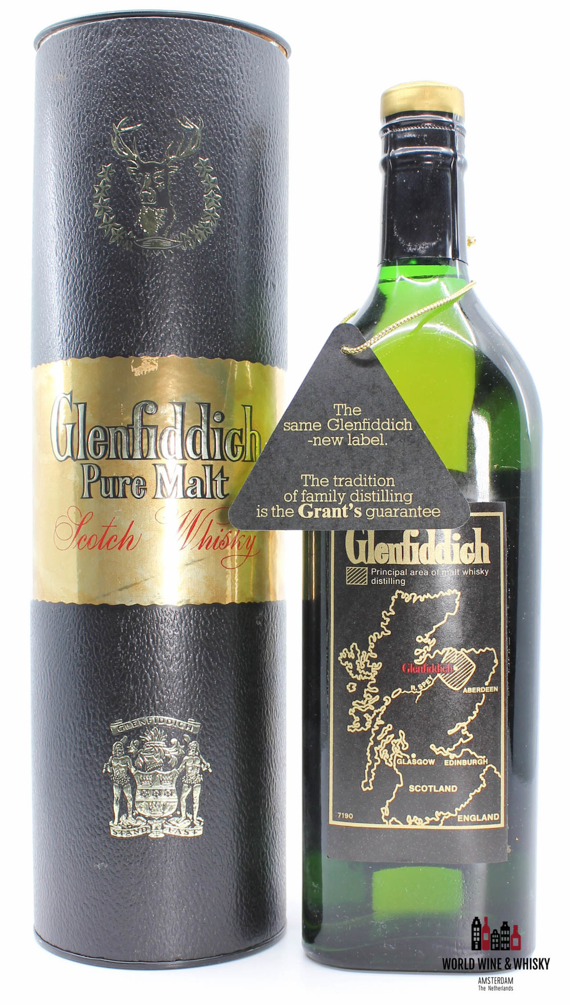 Glenfiddich Glenfiddich 8 Years Old Pure Malt 43% 750ml (bottled in the 70s)
